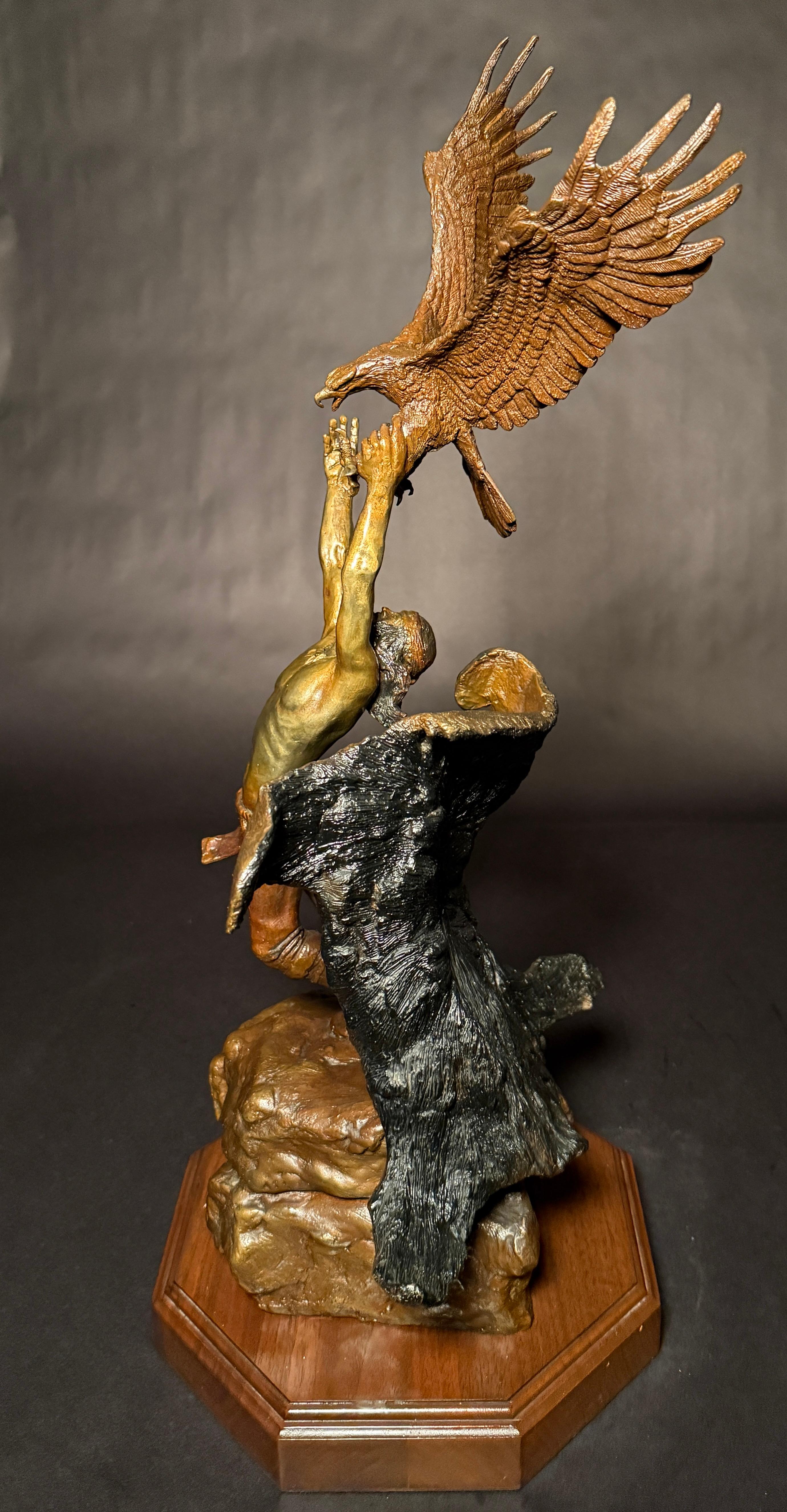 Scultura in bronzo 