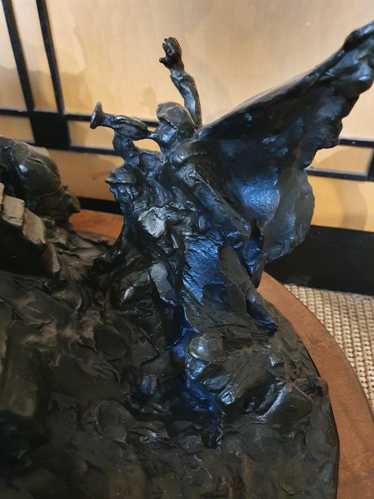 Bronze sculpture ‘The Spirit of Humanity, Cambrai 1917’, 1920 For Sale at 1stDibs