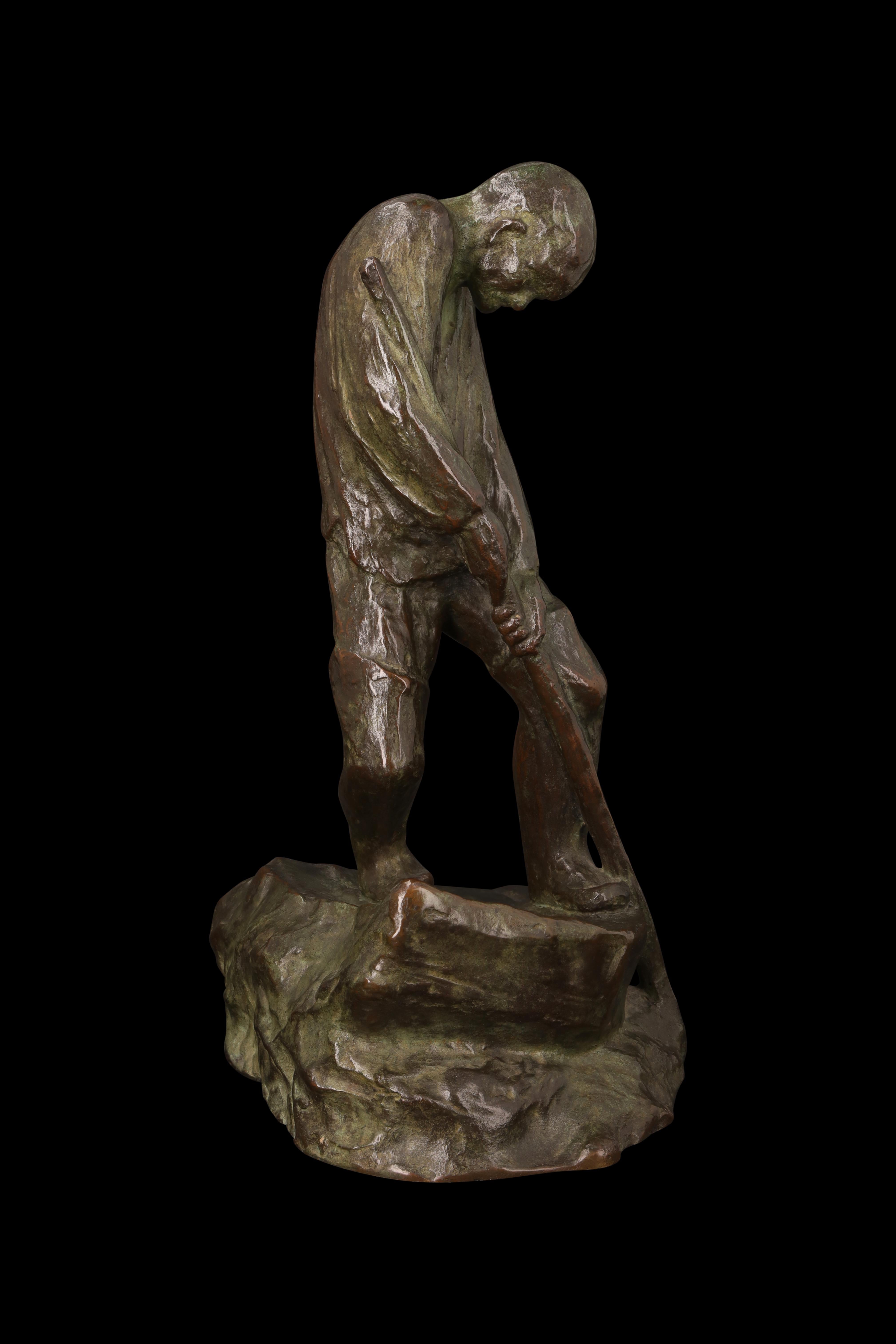 XX secolo Scultura in bronzo 