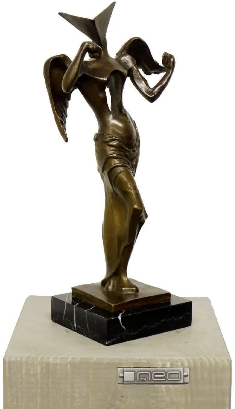 French Bronze Sculpture – The Surrealist Angel – Salvador Dalí For Sale