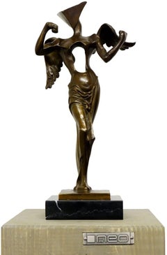 Bronze Sculpture – The Surrealist Angel – Salvador Dalí