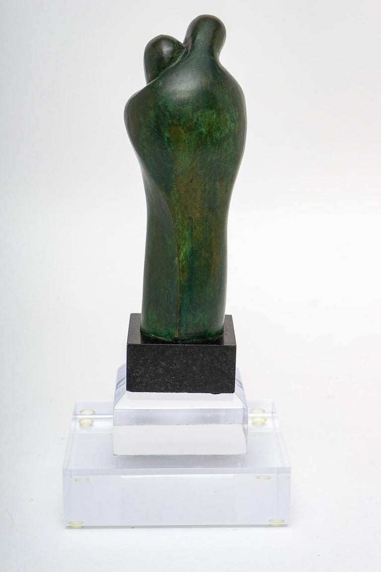 Bronze Sculpture Titled "Embrace" For Sale at 1stDibs
