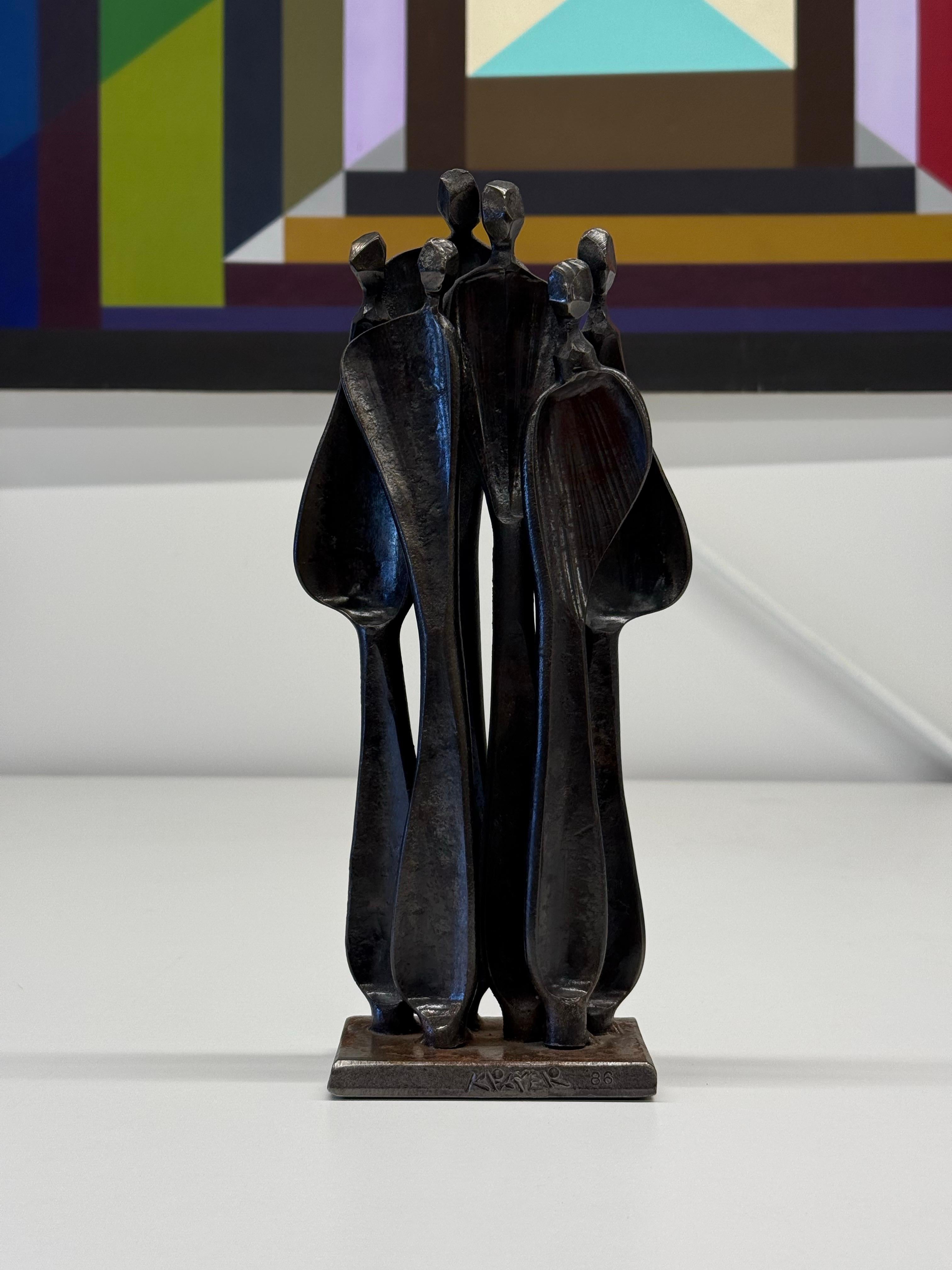Bronze Sculpture Titled “family” by Boris Kramer 5