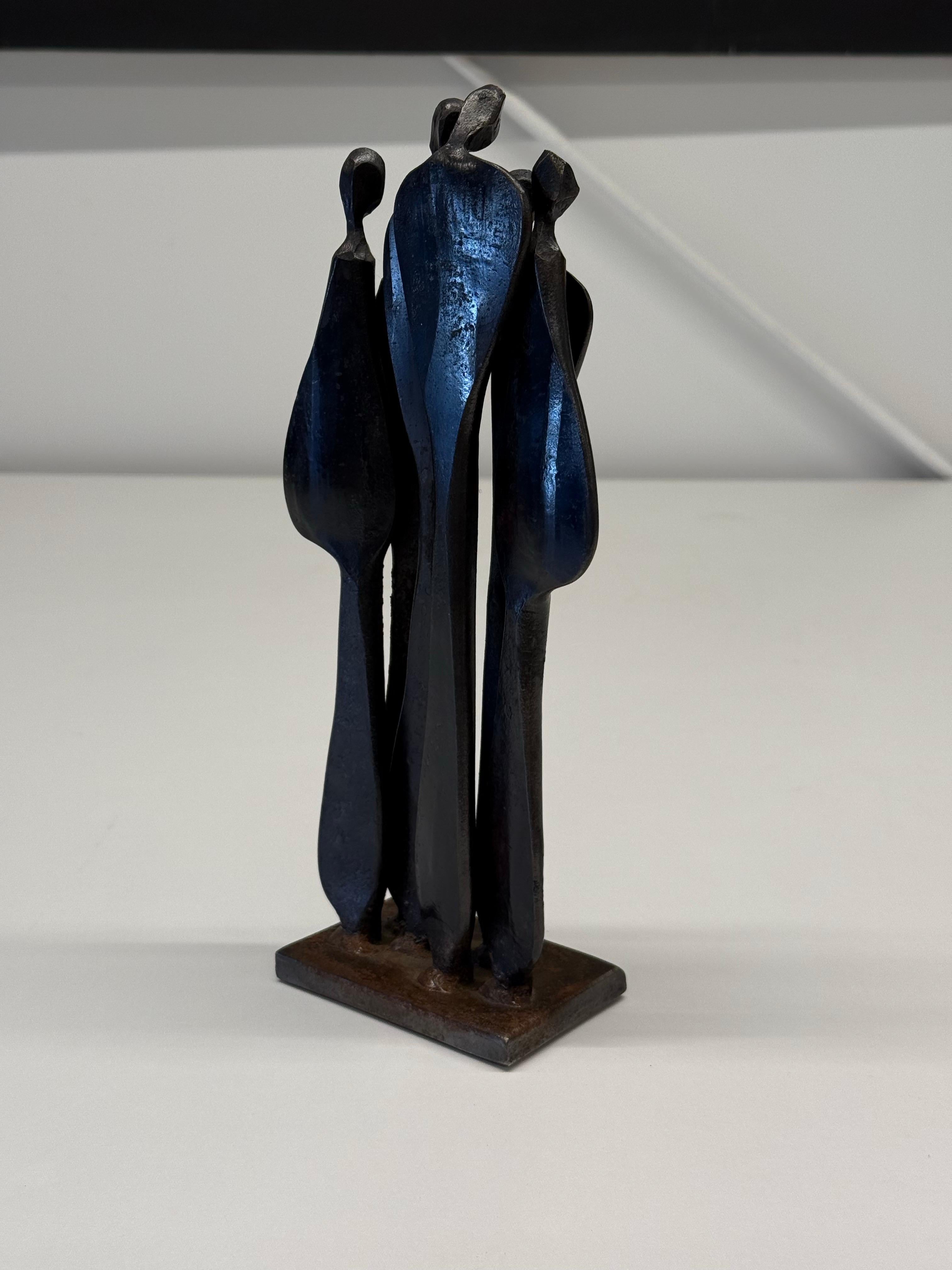 Bronze Sculpture Titled “family” by Boris Kramer 1