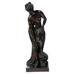 Sculpture en bronze « Venus au bain » de Christophe Gabriel Allegrain. France.