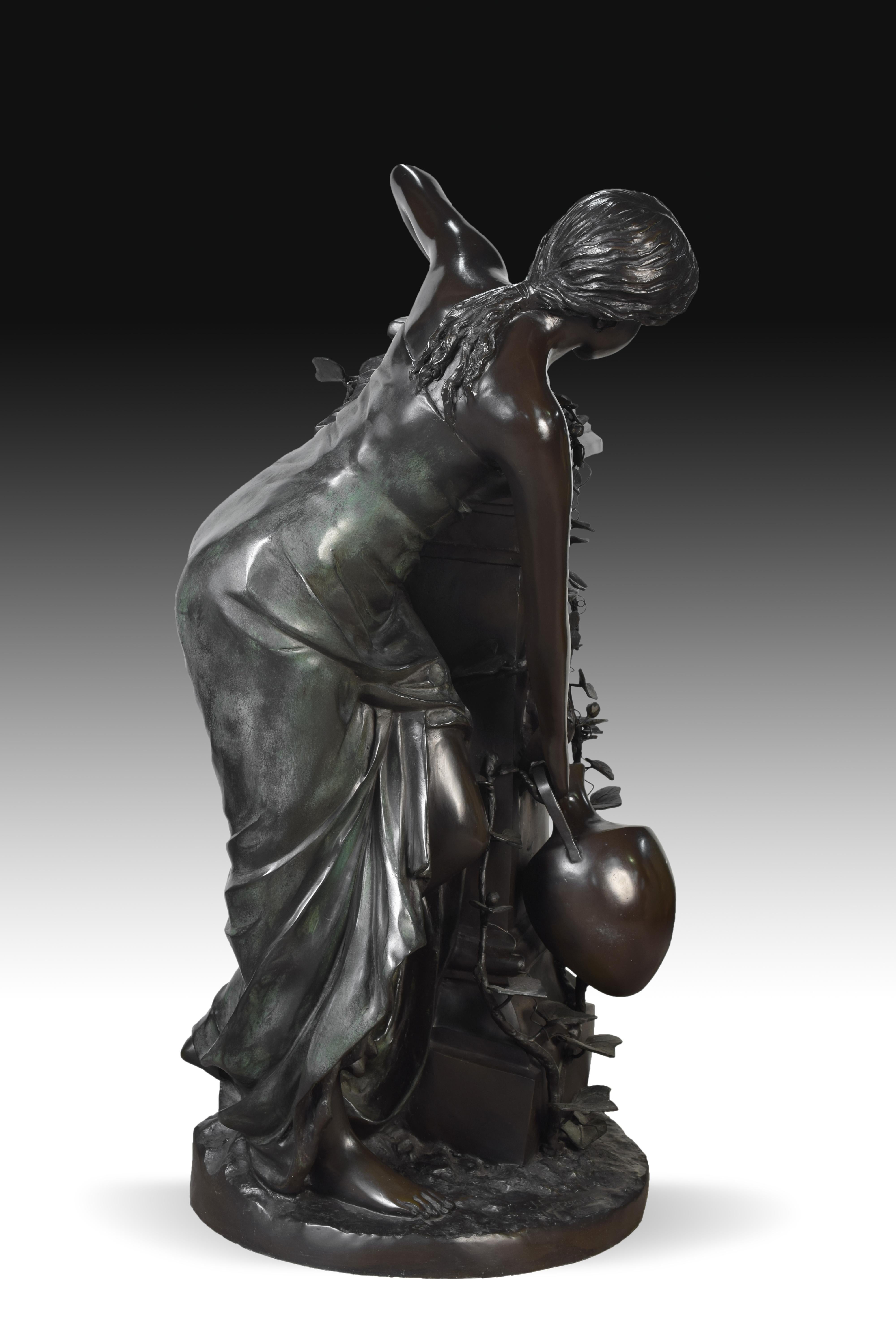 Other Bronze Sculpture, Water Bearer, after Paul-Armand Bayard 'La Source'