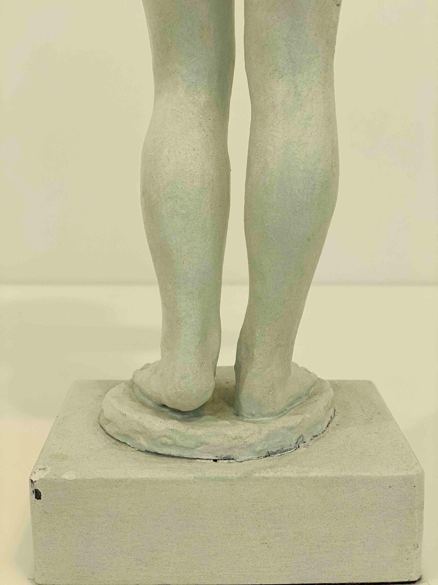 American Bronze Sculpture with White Patina, Steven Strumlauf