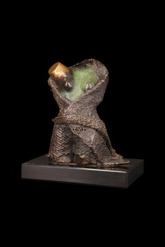 Sculpture en bronze "Corps de femme" par Ivo Soldini (1951-......)