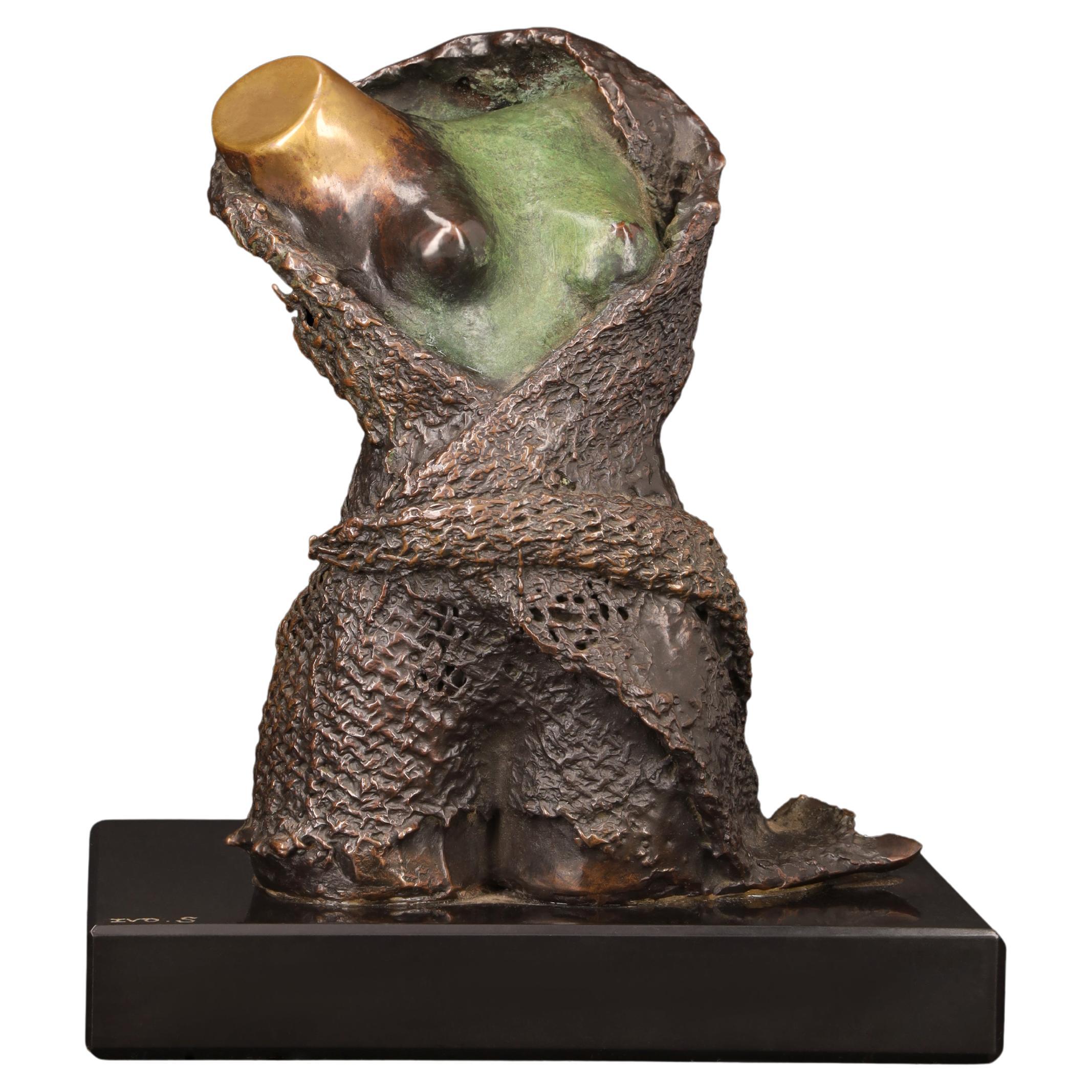 Bronze Sculpture "Woman
s Body" By Ivo Soldini (1951-......)