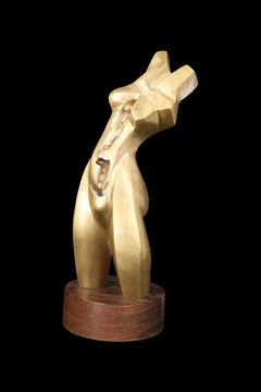 Bronze Sculpture "Woman's Body" By Mwamba A.