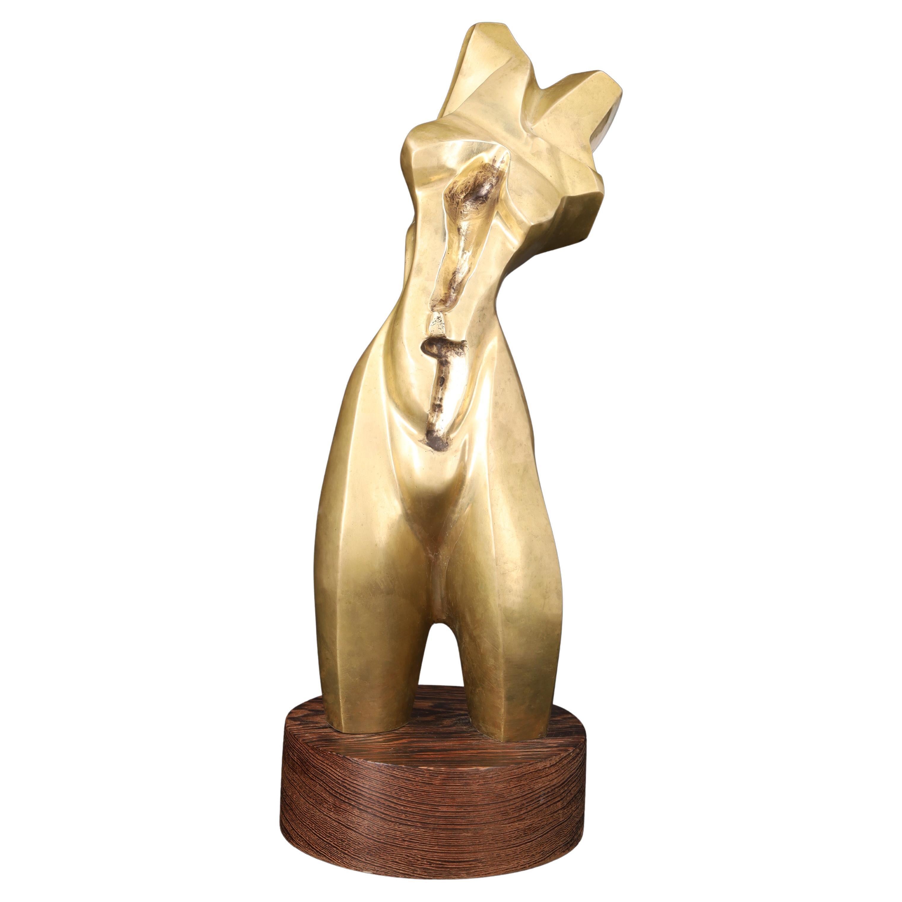 Bronze Sculpture "Woman
s Body" By Mwamba A.