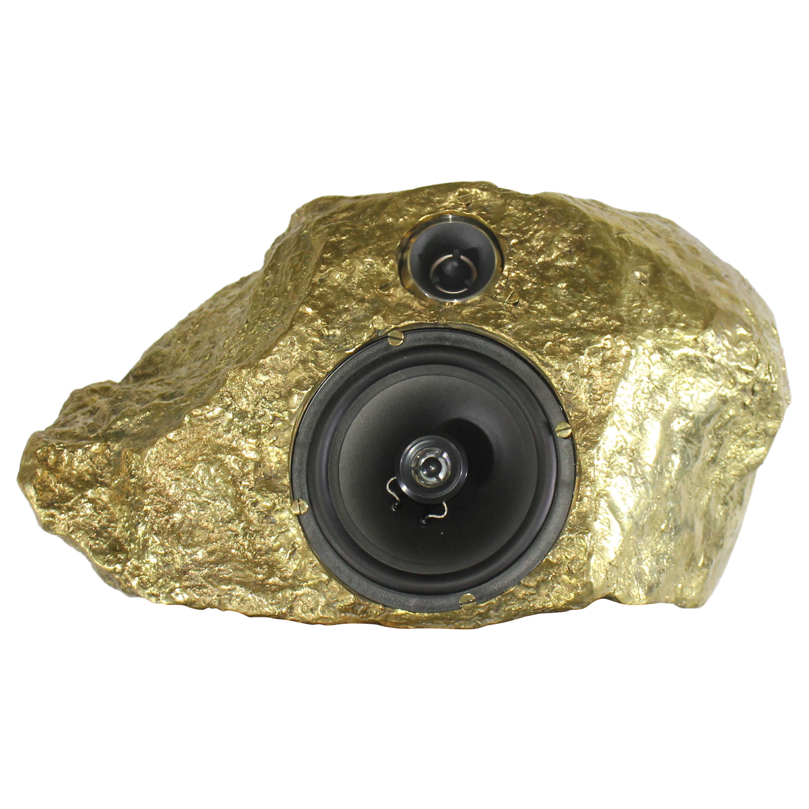 Bronze Scultural Singing-Stone MDL. C. Speaker For Sale