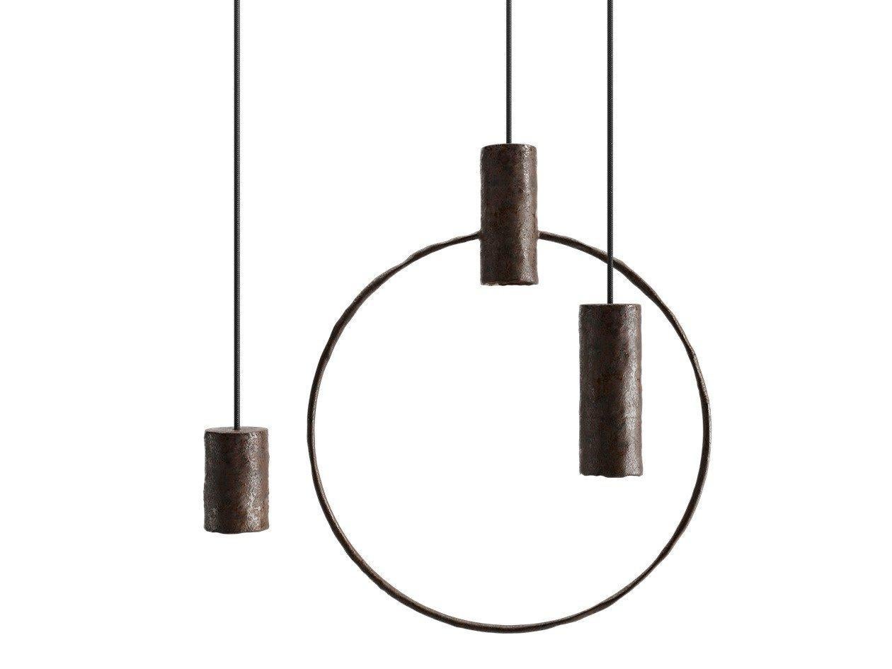Bronze set pendant lamp by Makhno
Dimensions: W 47 x D 6.5 x H 57 cm
Materials: Bronze.

All our lamps can be wired according to each country. If sold to the USA it will be wired for the USA for instance.

Designer lighting kit “BRONZE” includes