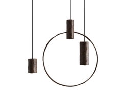 Bronze Set Pendant Lamp by Makhno