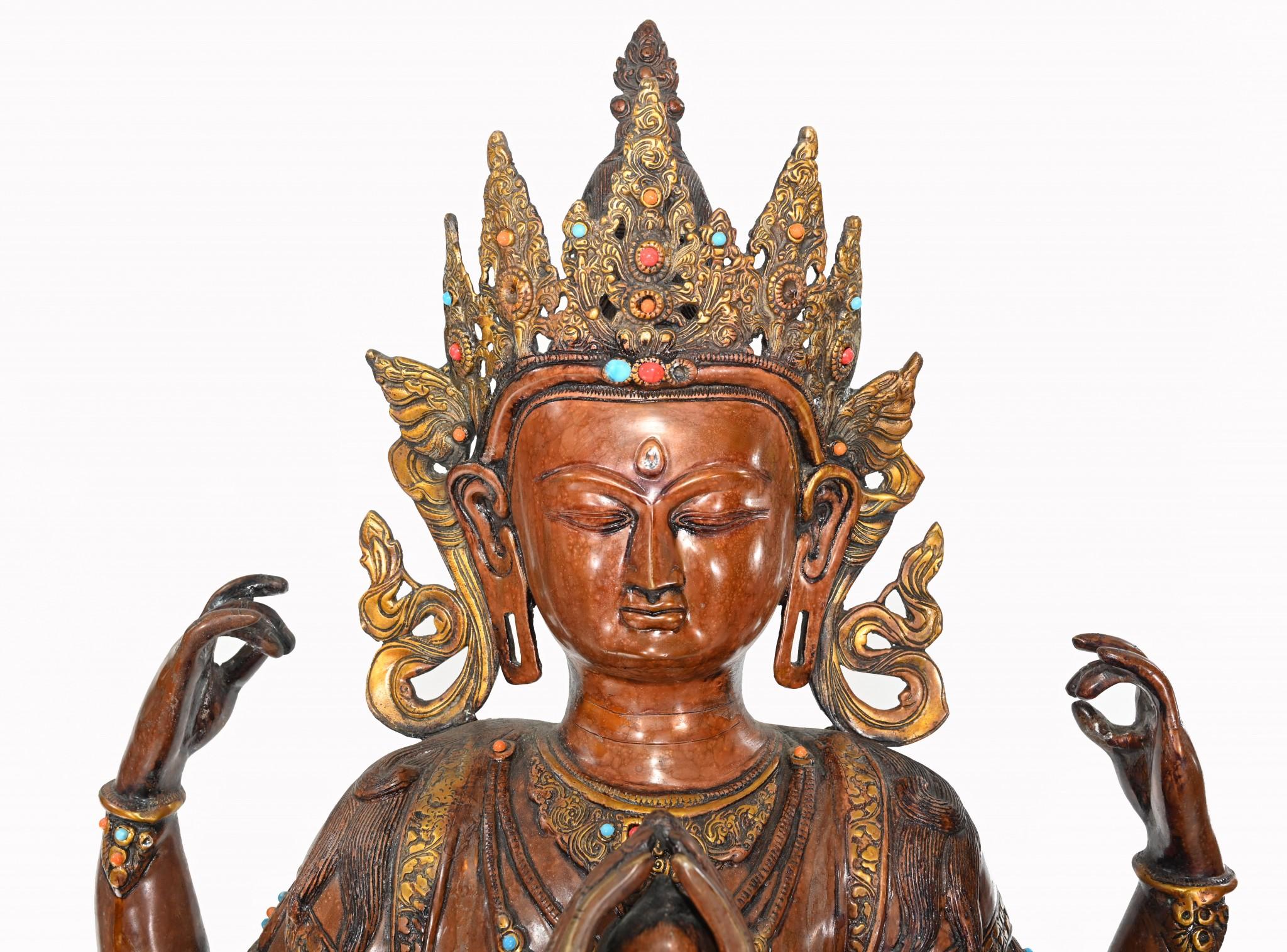 Bronze Shiva Statue Hindu God Casting en vente 1