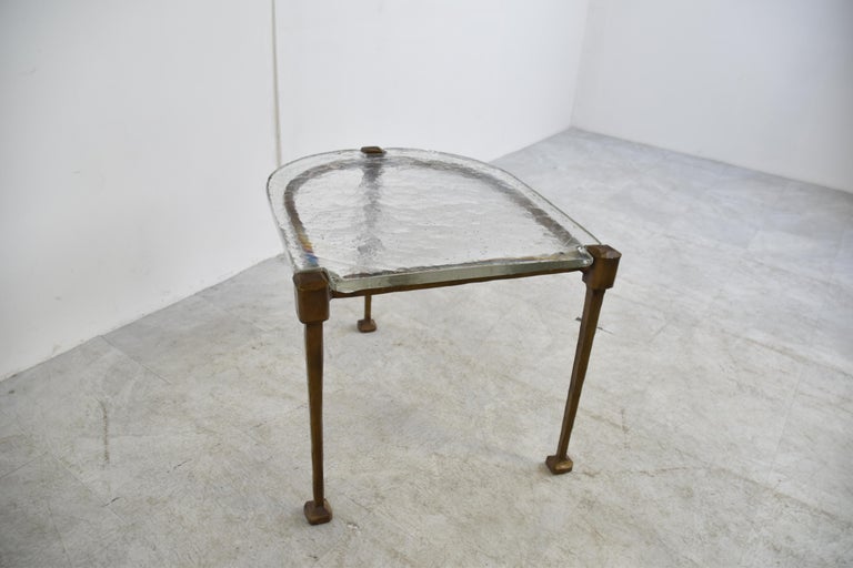 Bronze Side Table by Lothar Klute, 1970s 5