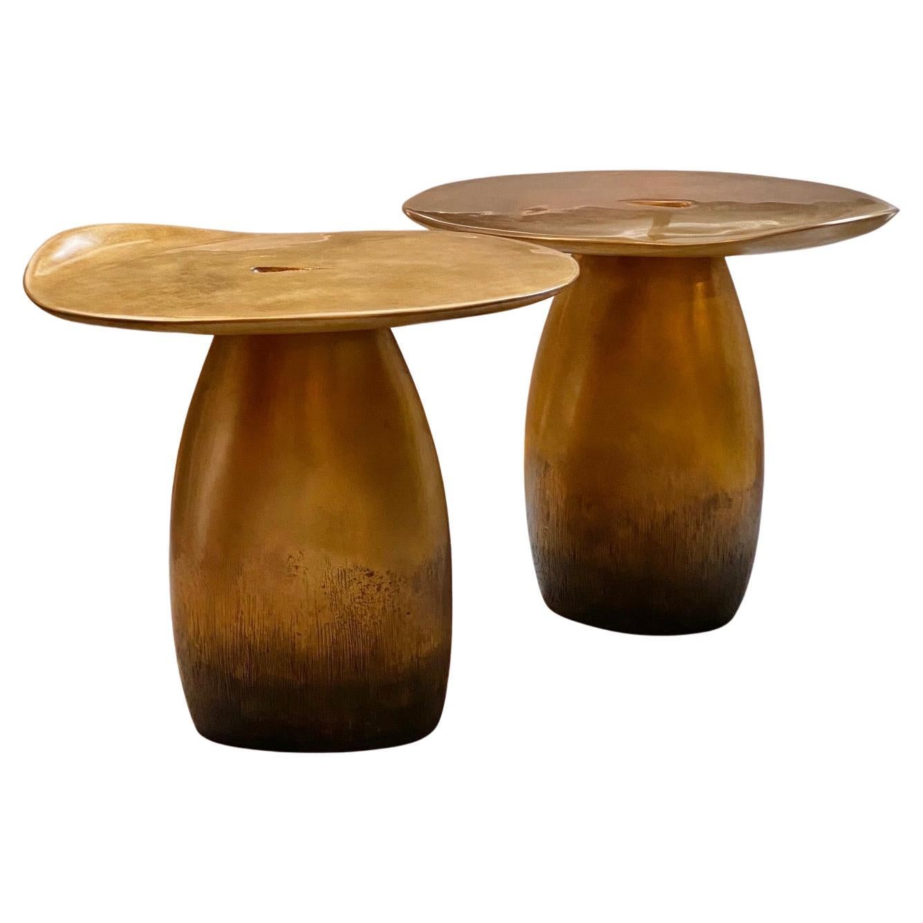 Bronze Side Table / Gueridon 