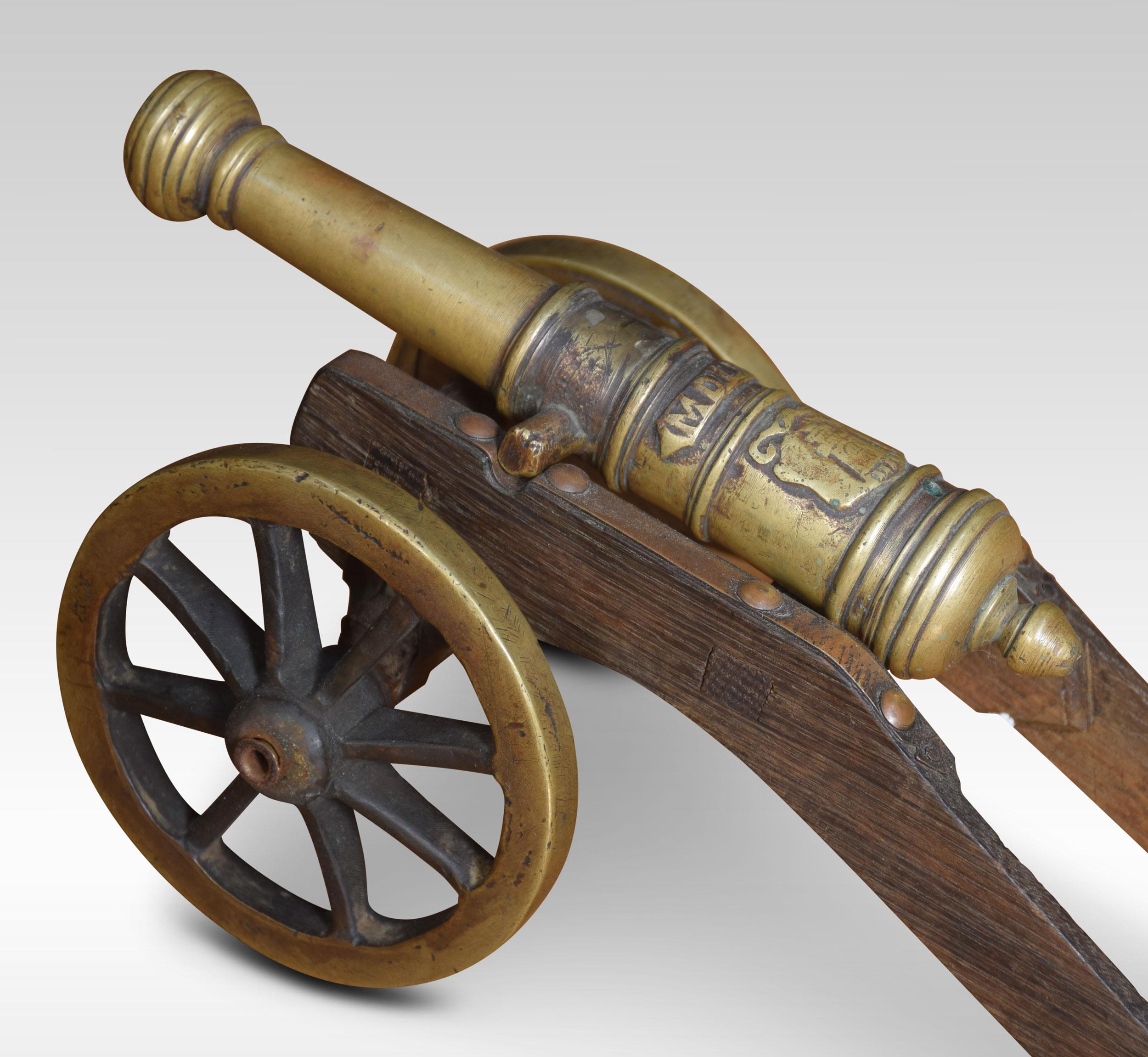 British Bronze Signal Cannon