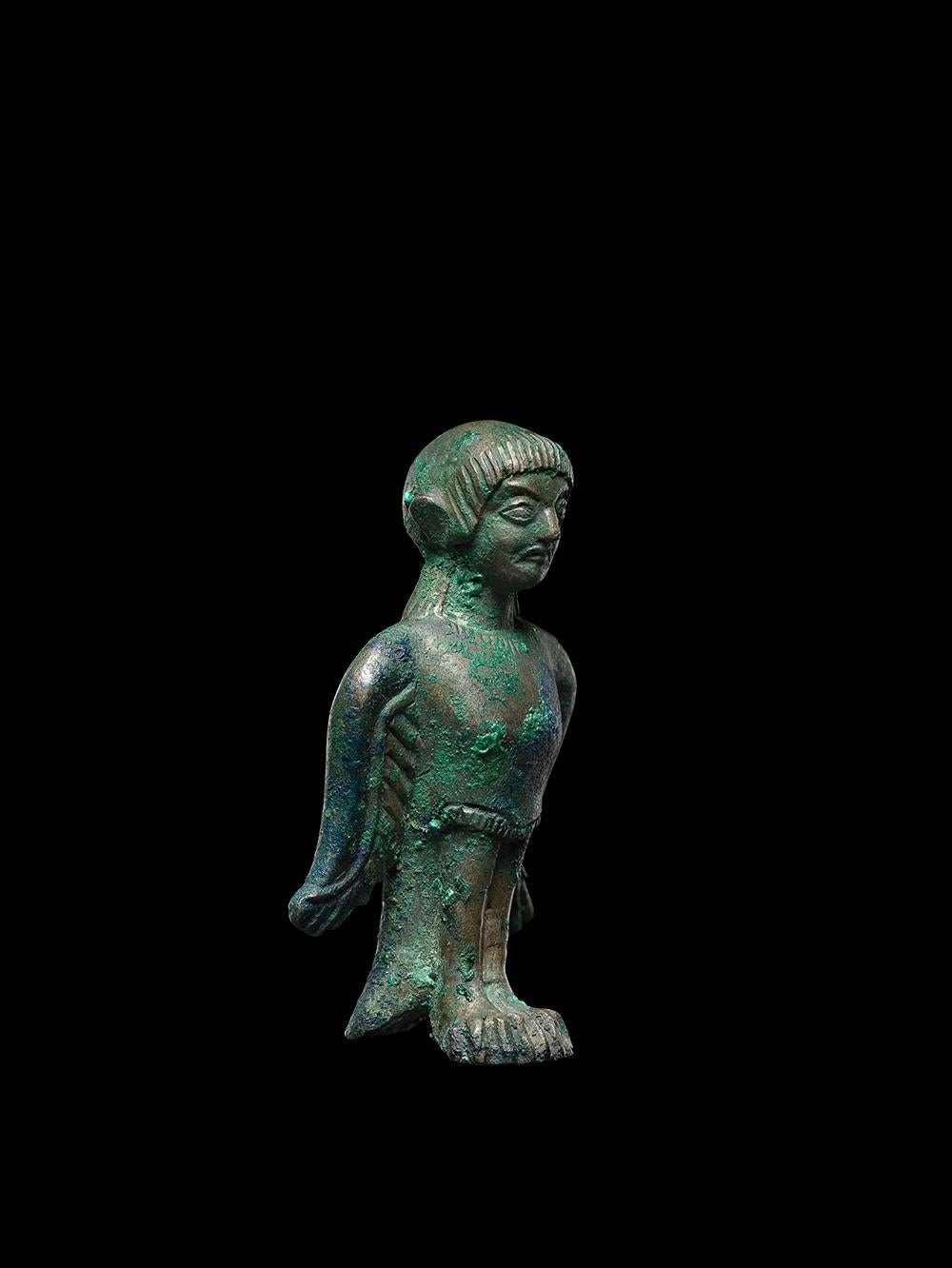 Classical Greek Bronze Siren For Sale