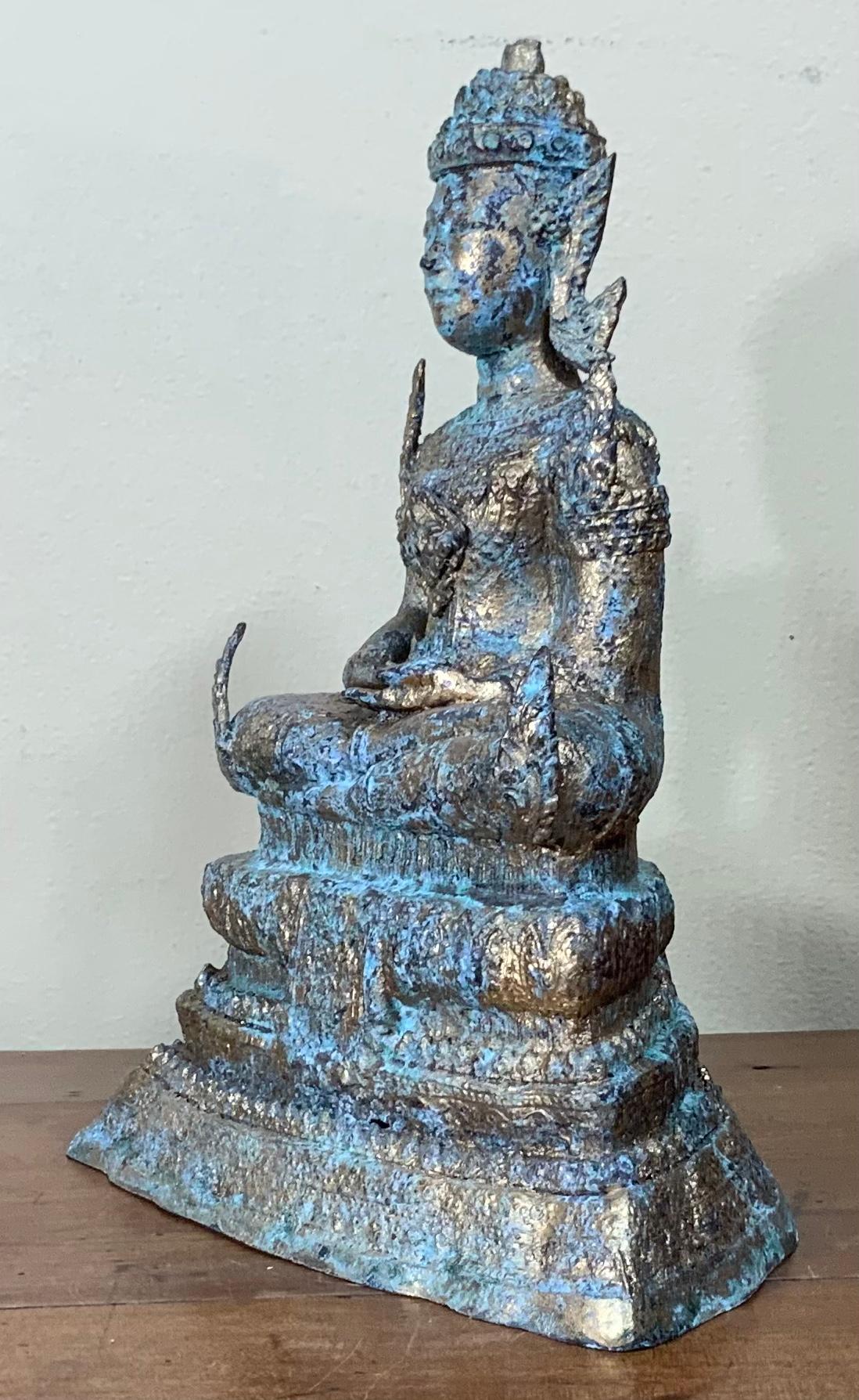 Bronze Sitting Buddha 5