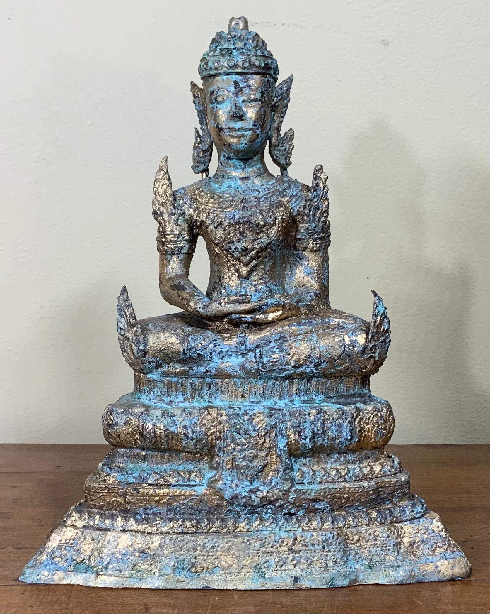 Bronze Sitting Buddha 8