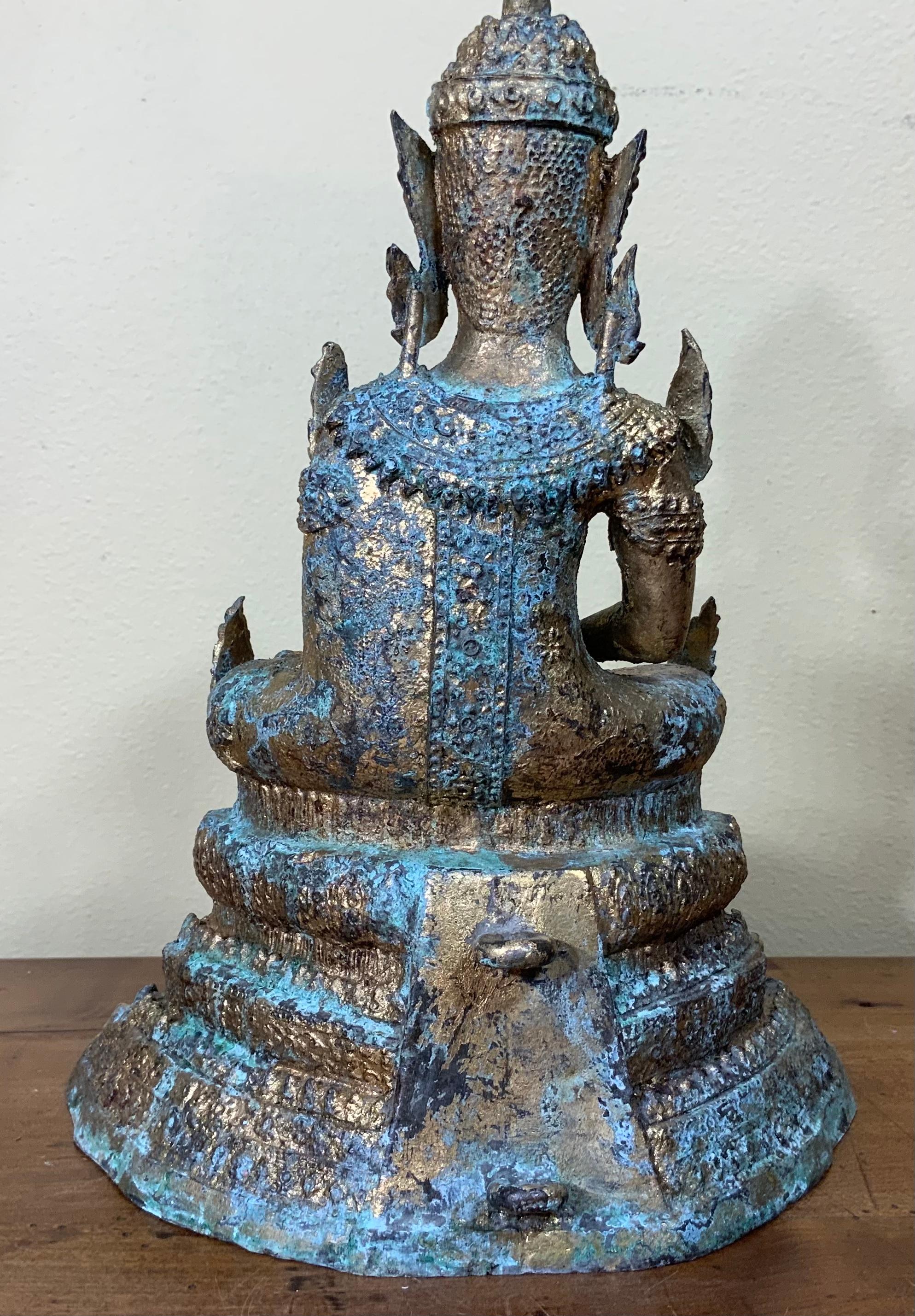 Bronze Sitting Buddha 1