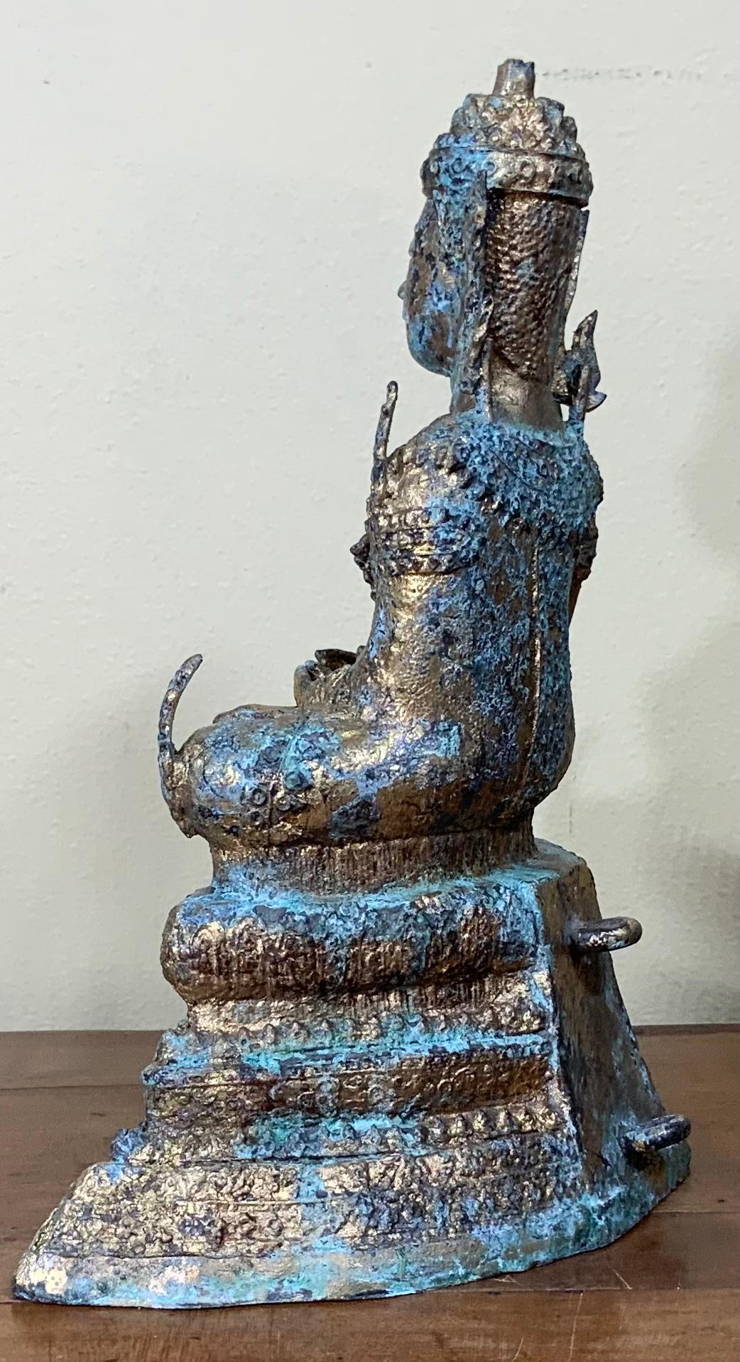 Bronze Sitting Buddha 3