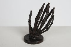 Bronze Skeleton Praying Hands Sculpture - Titled Eternal Hope - Signed Park '92