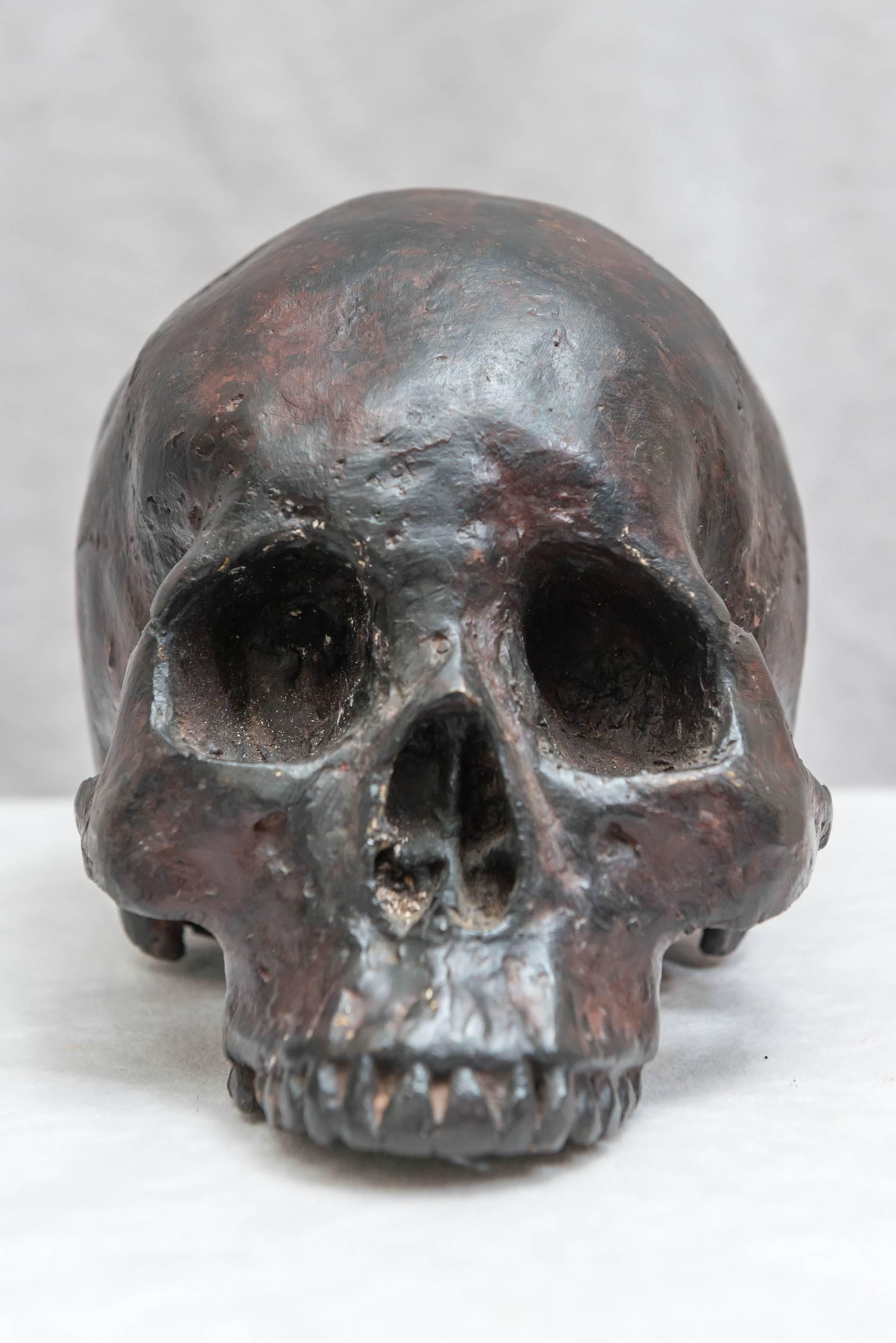 Bronze Skull 2