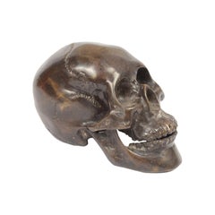 Bronze Skull Made in UK in the 1930s