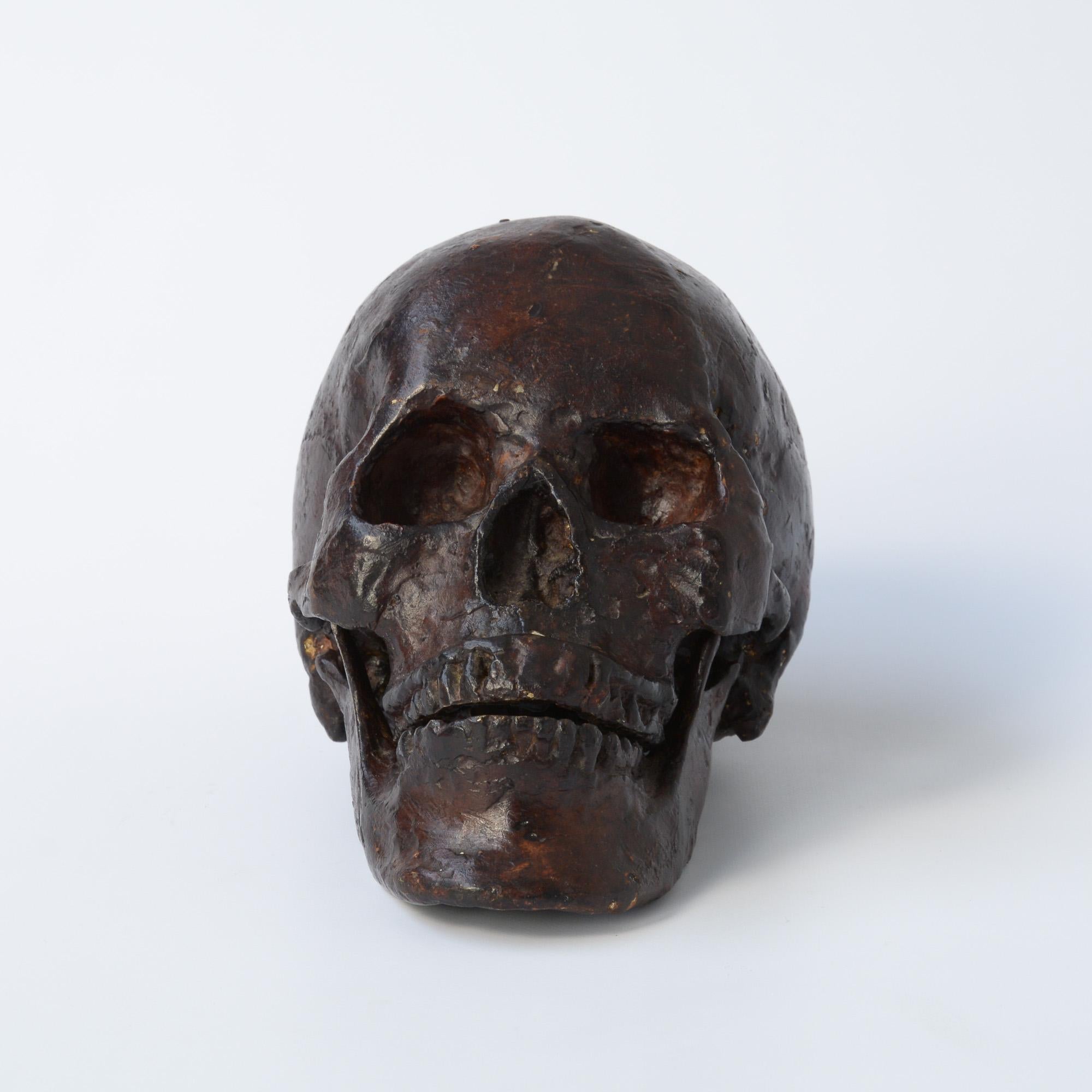 bronze skull cylinder head