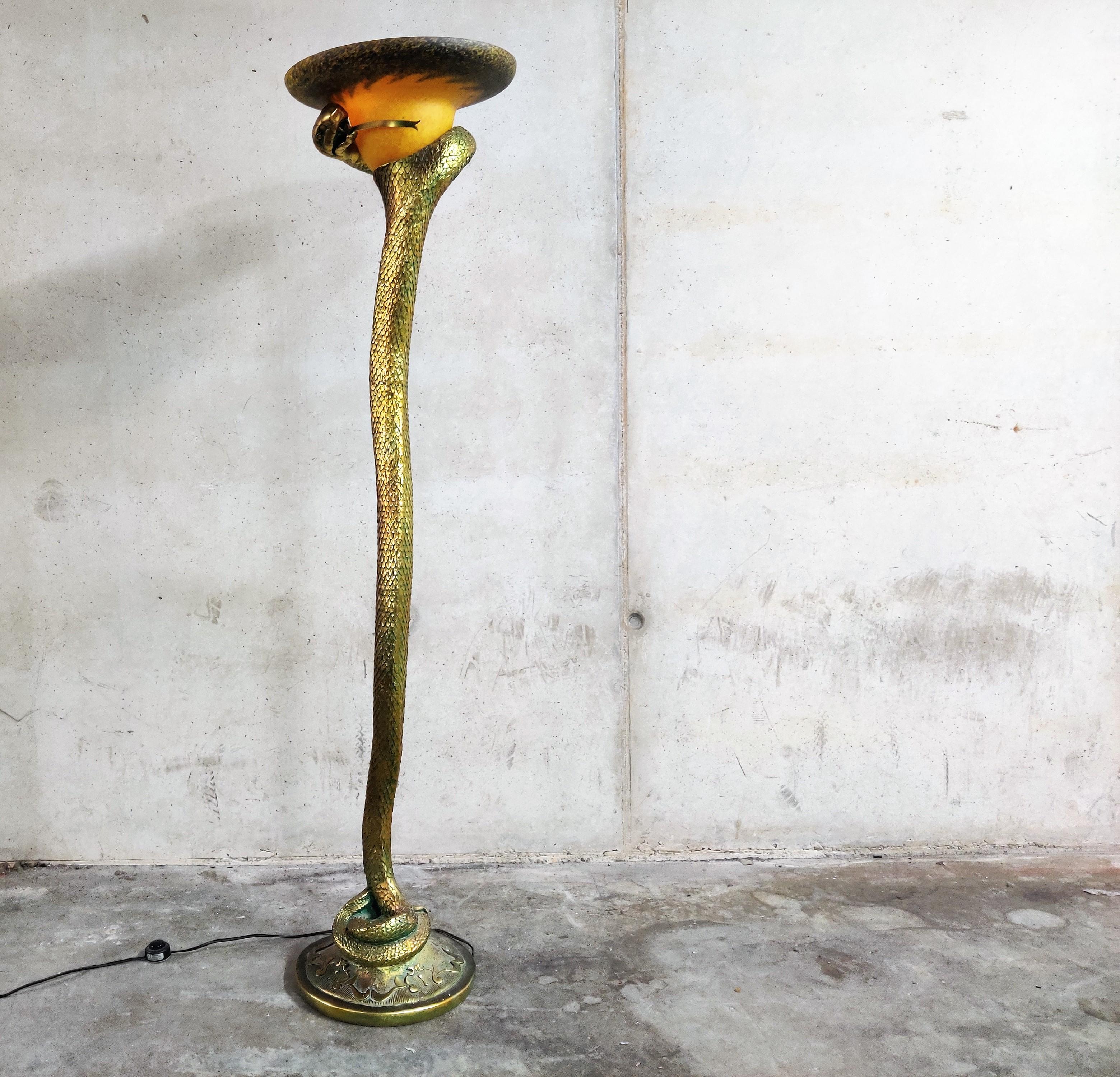 edgar brandt floor lamp