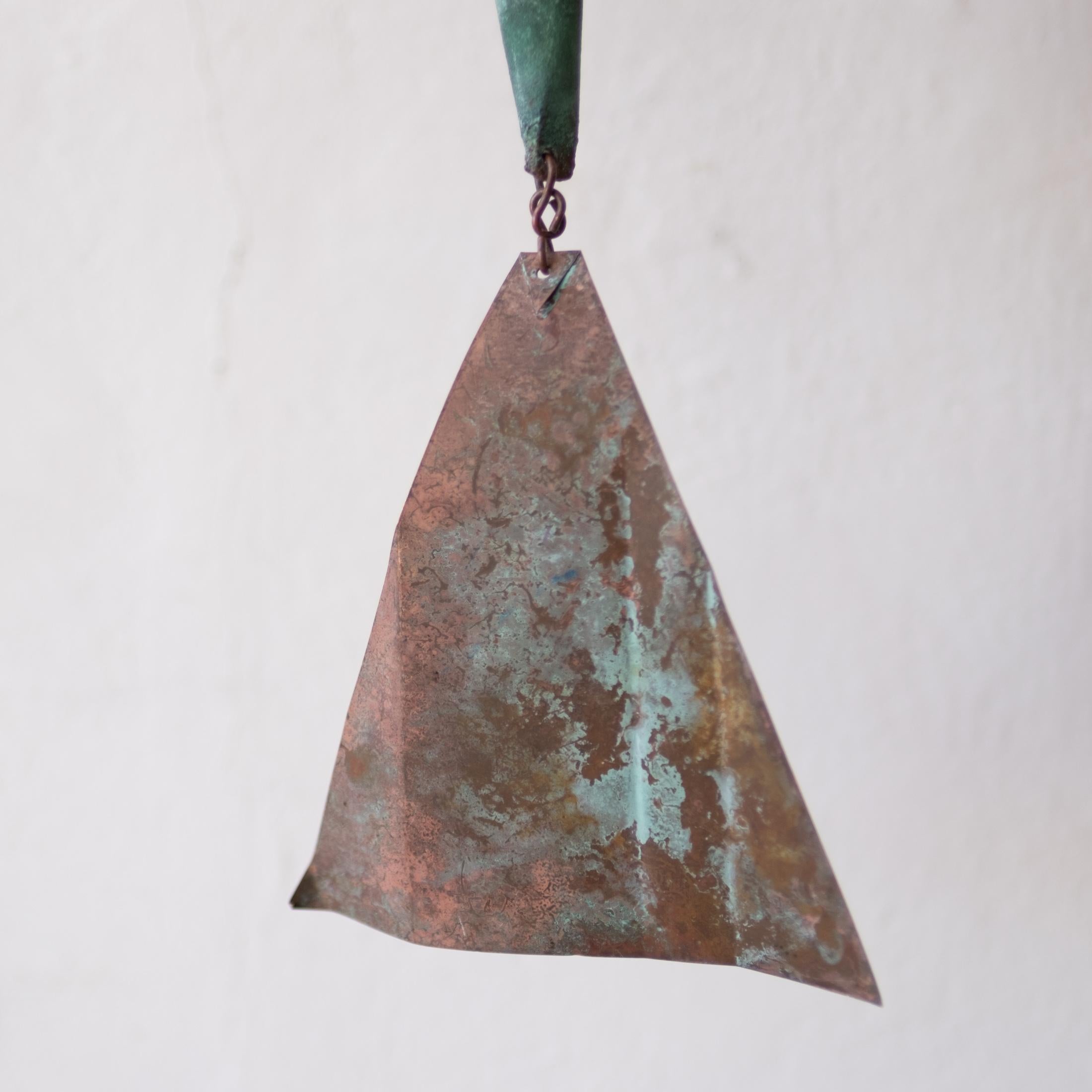 Bronze Soleri Bell Sculpture and Hanging Bracket 8