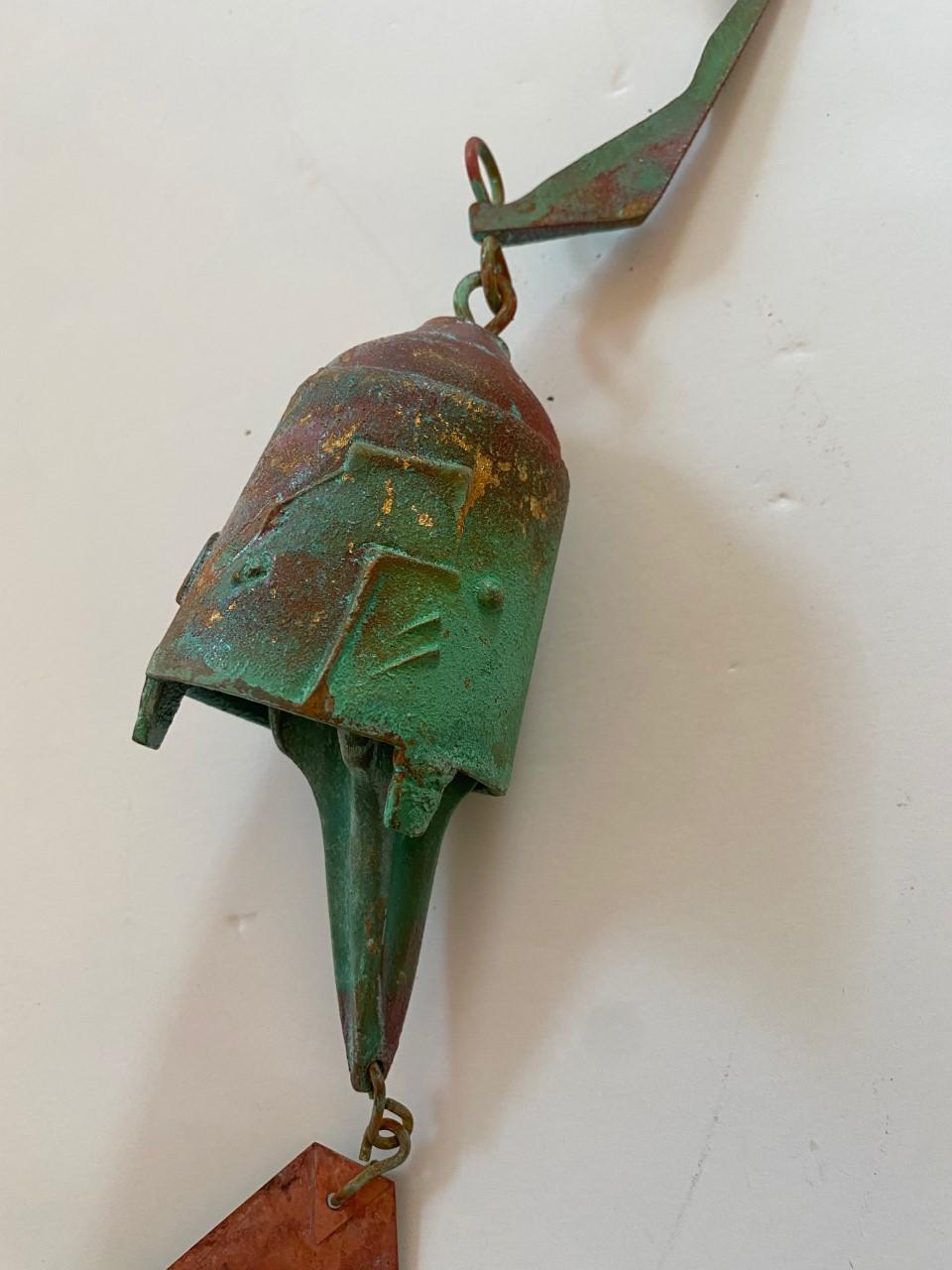 Mid-Century Modern Bronze Soleri Bell Sculpture  For Sale