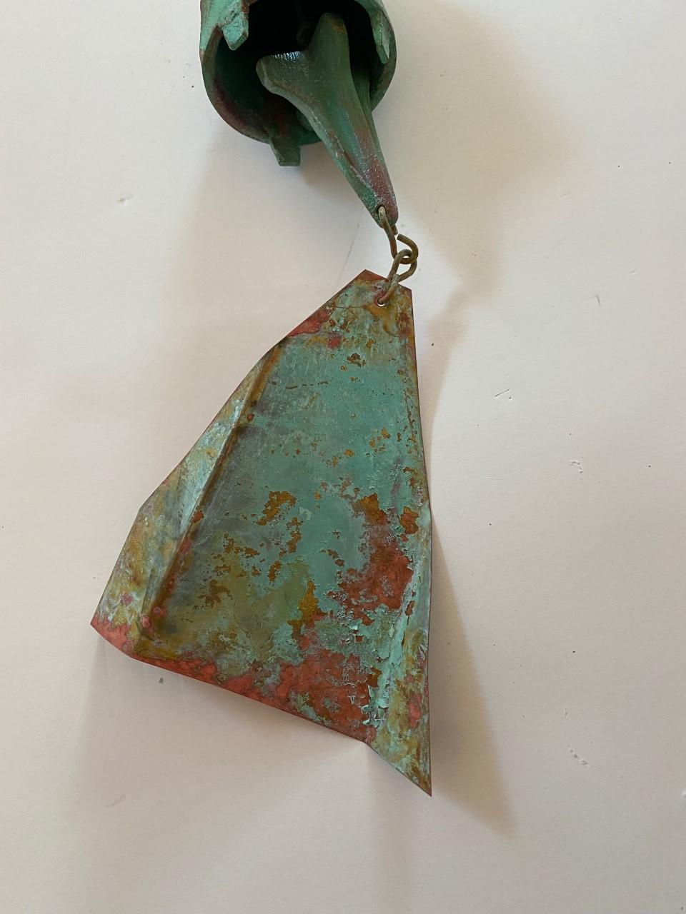 Bronze Soleri Bell Sculpture In Good Condition In San Diego, CA