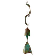 Retro Bronze Soleri Bell Sculpture 