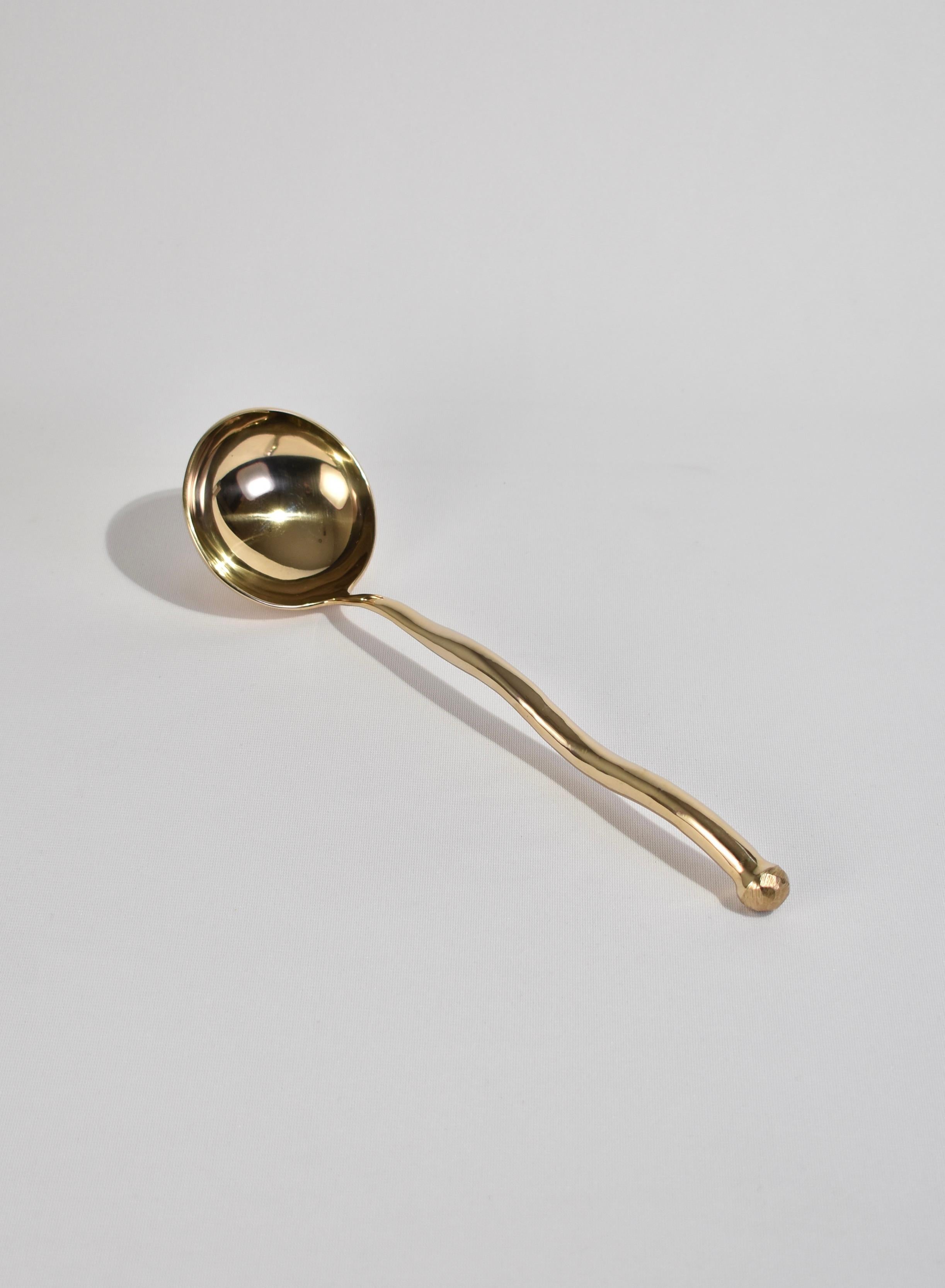 Bronze Soup Ladle In Excellent Condition In Richmond, VA