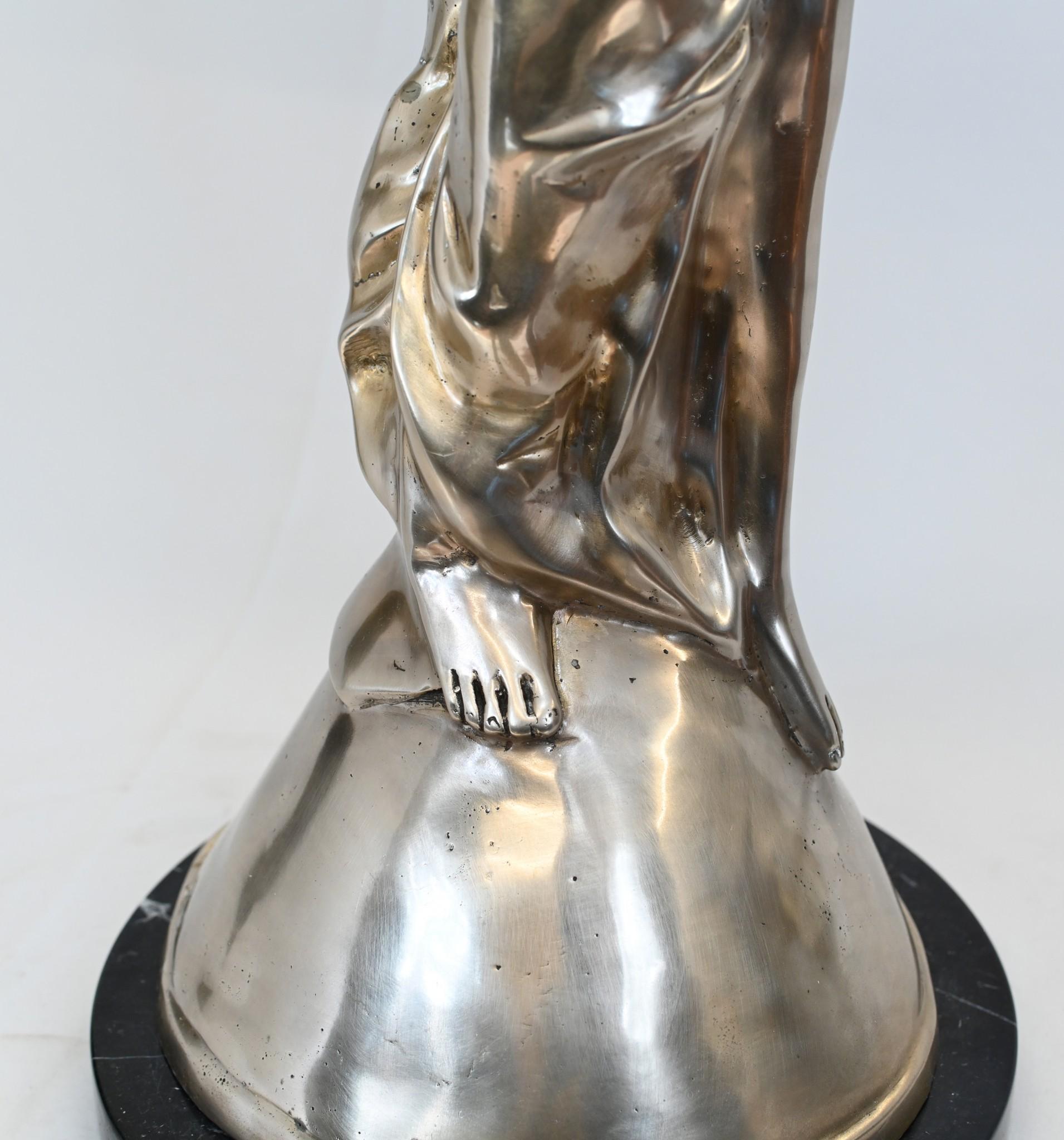 Bronze Spirit of Ecstacy Charles Sykes Flying Lady im Angebot 3