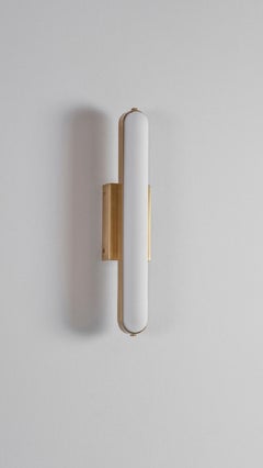 Bronze Stadium Wall Light by Square in Circle