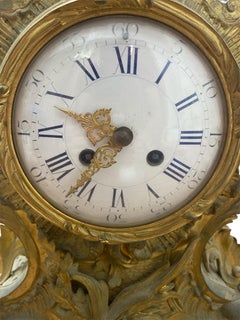 Bronze stand watch from the 19th century