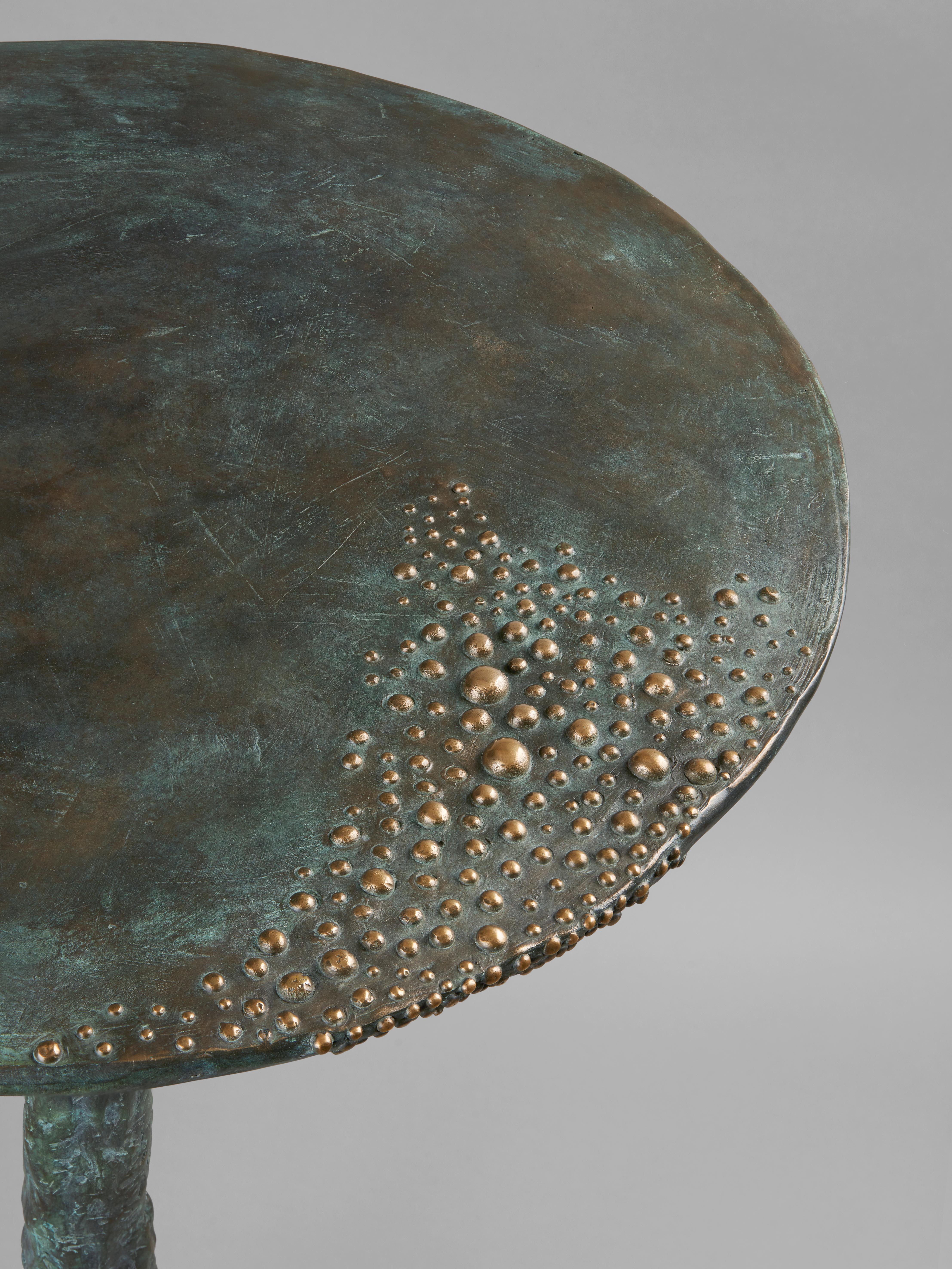 Allemand Table haute en bronze étoile de mer ST03 en vente