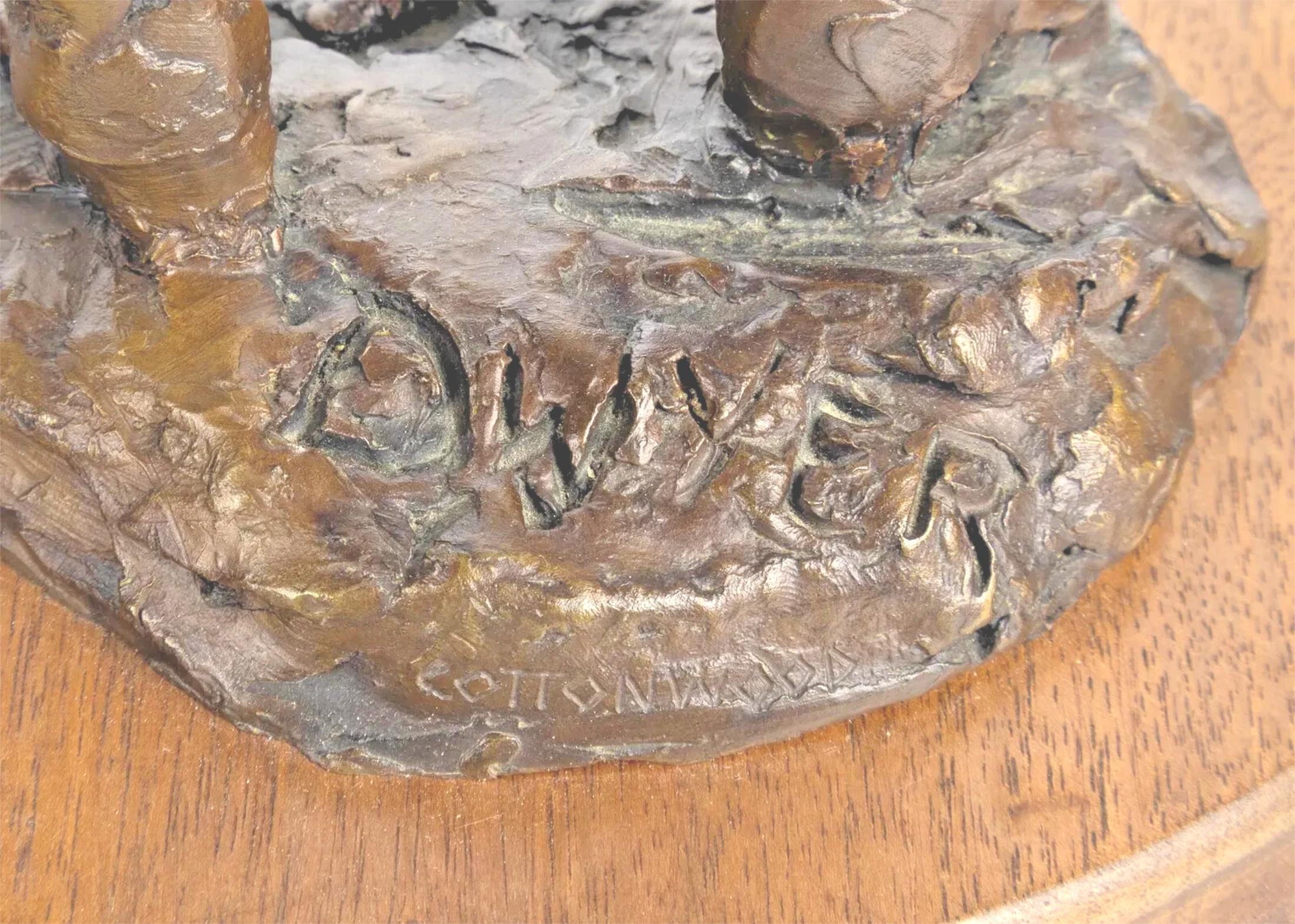 Estatua de bronce, Anna Dwyer, S. XX, 1900, 