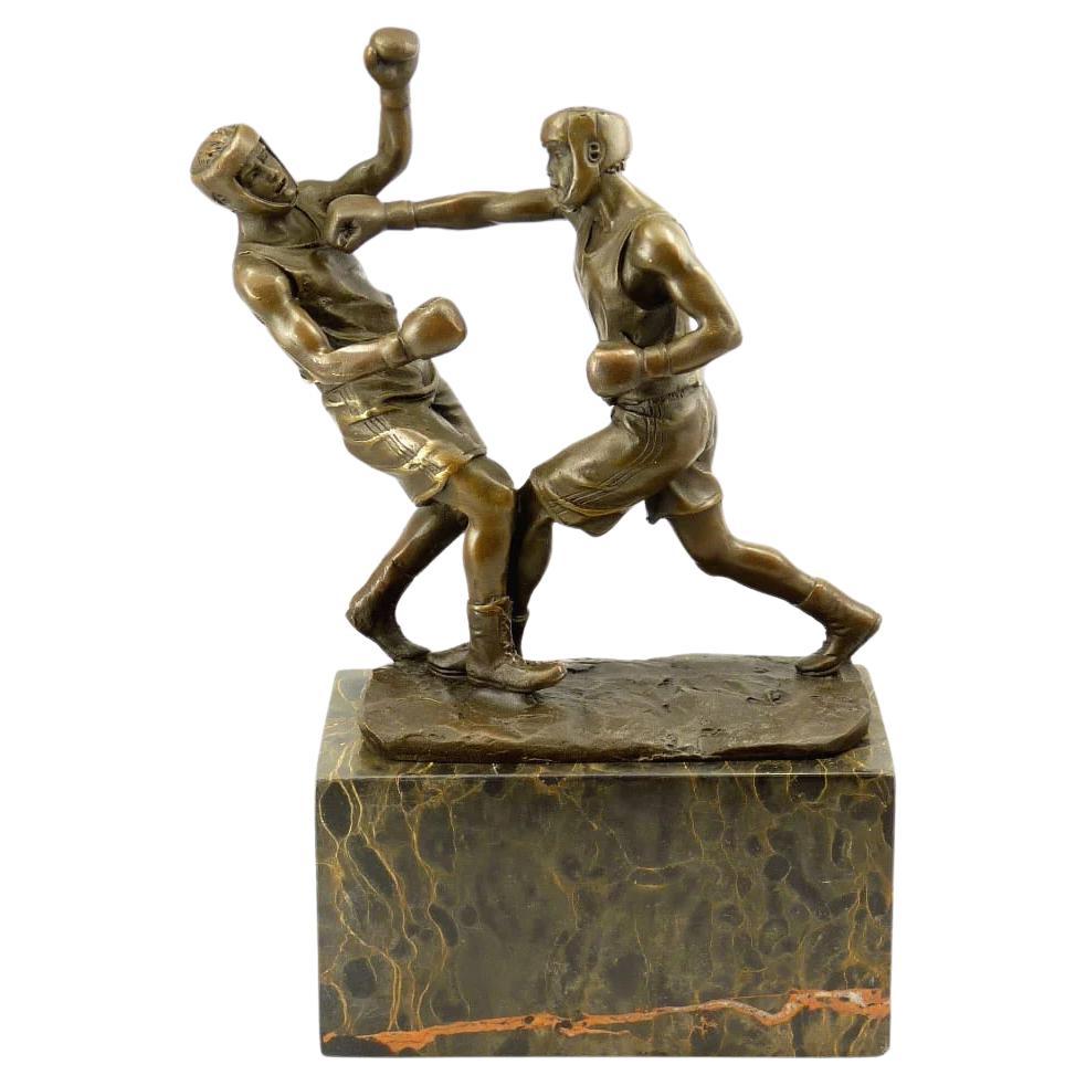 Statua di bronzo - Trofeo di boxe