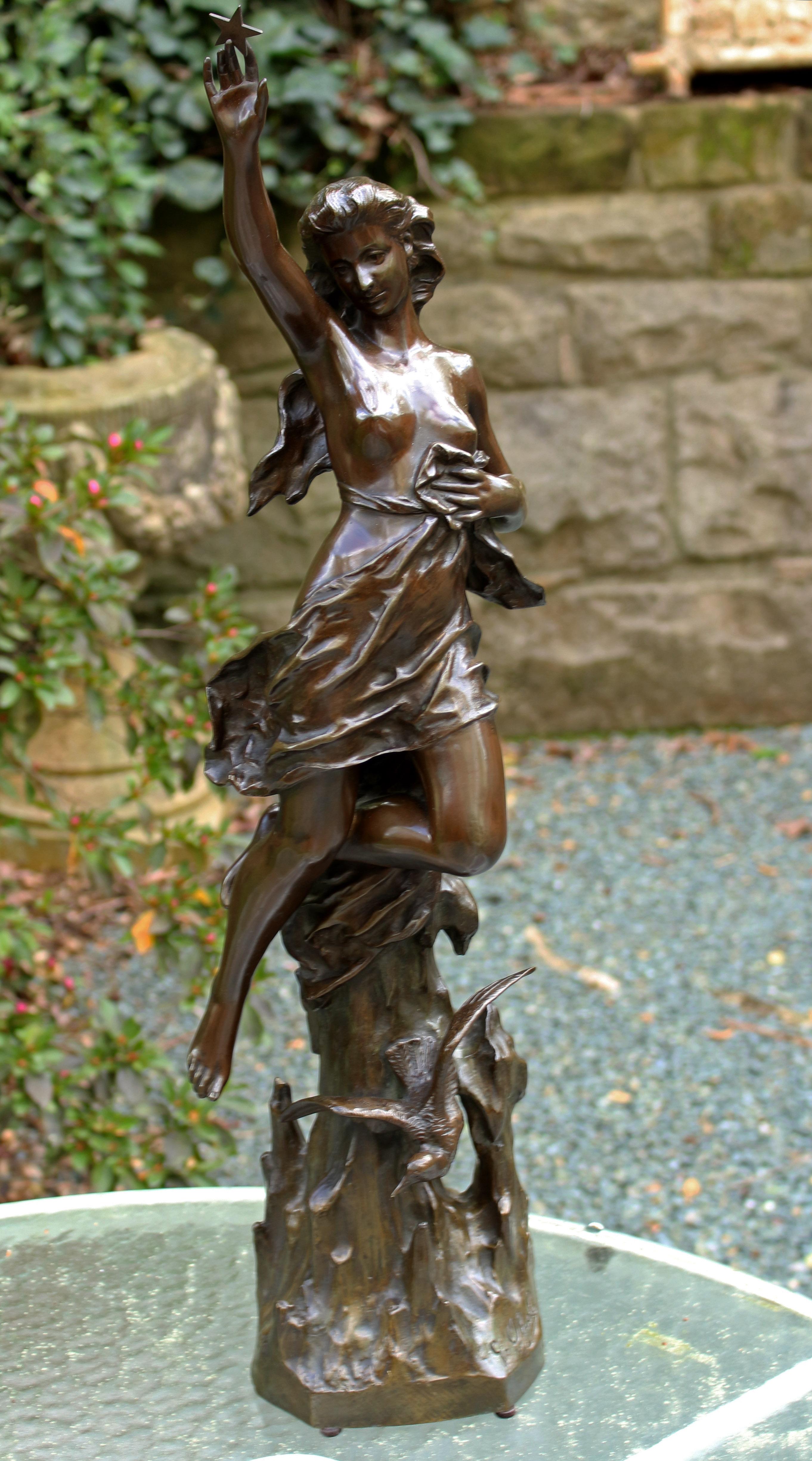 Bronze Statue by Gustava Obiols Delgado 6