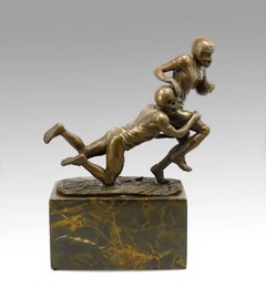 Bronze Statue – Football Player