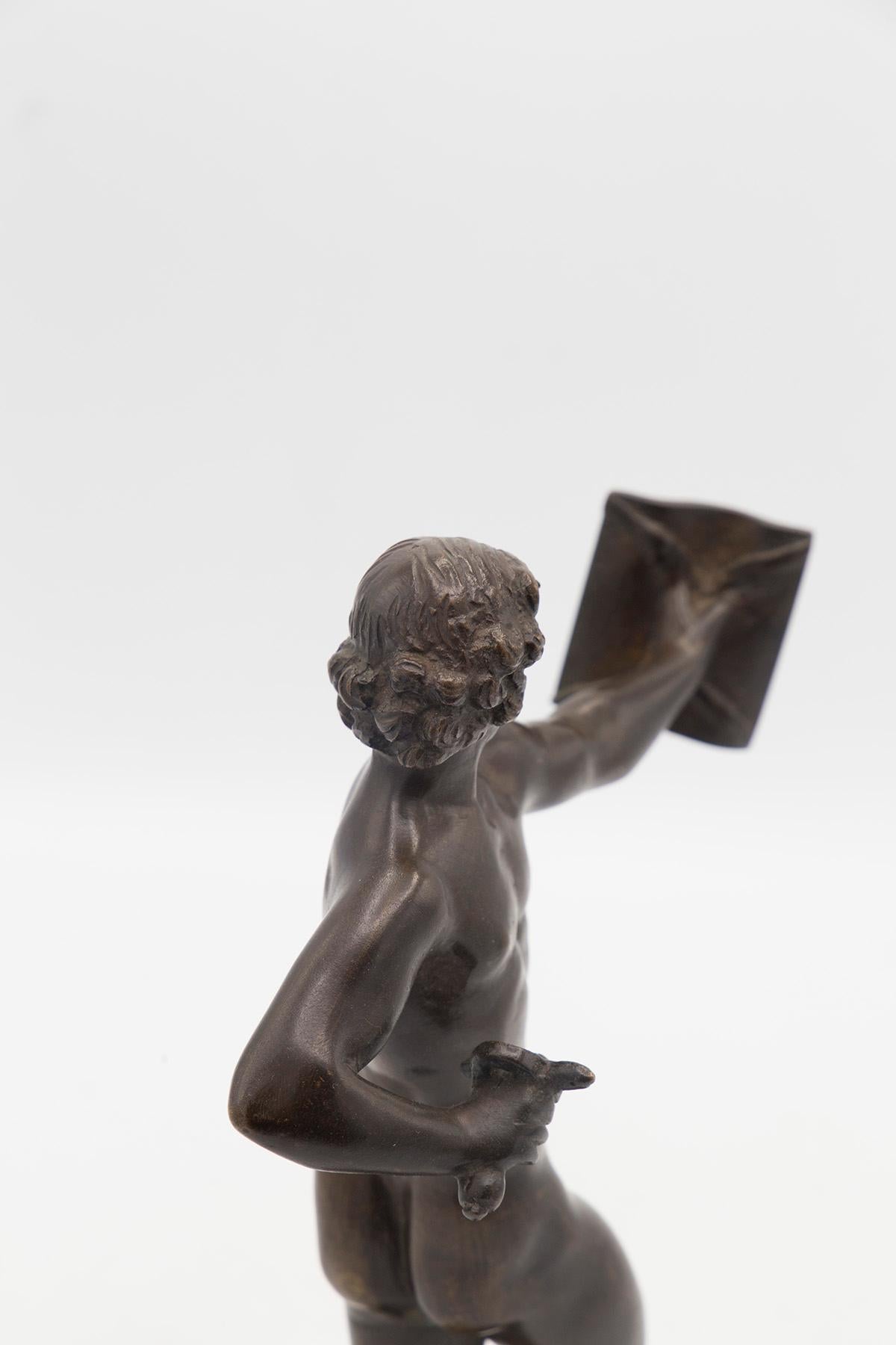 Statua di bronzo Hans Peisser e Pankraz Labenwolf, attribuita a, Guerriero in vendita 2