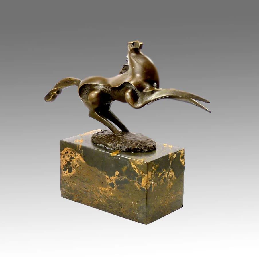 Patinated Bronze Statue – Horse For Sale