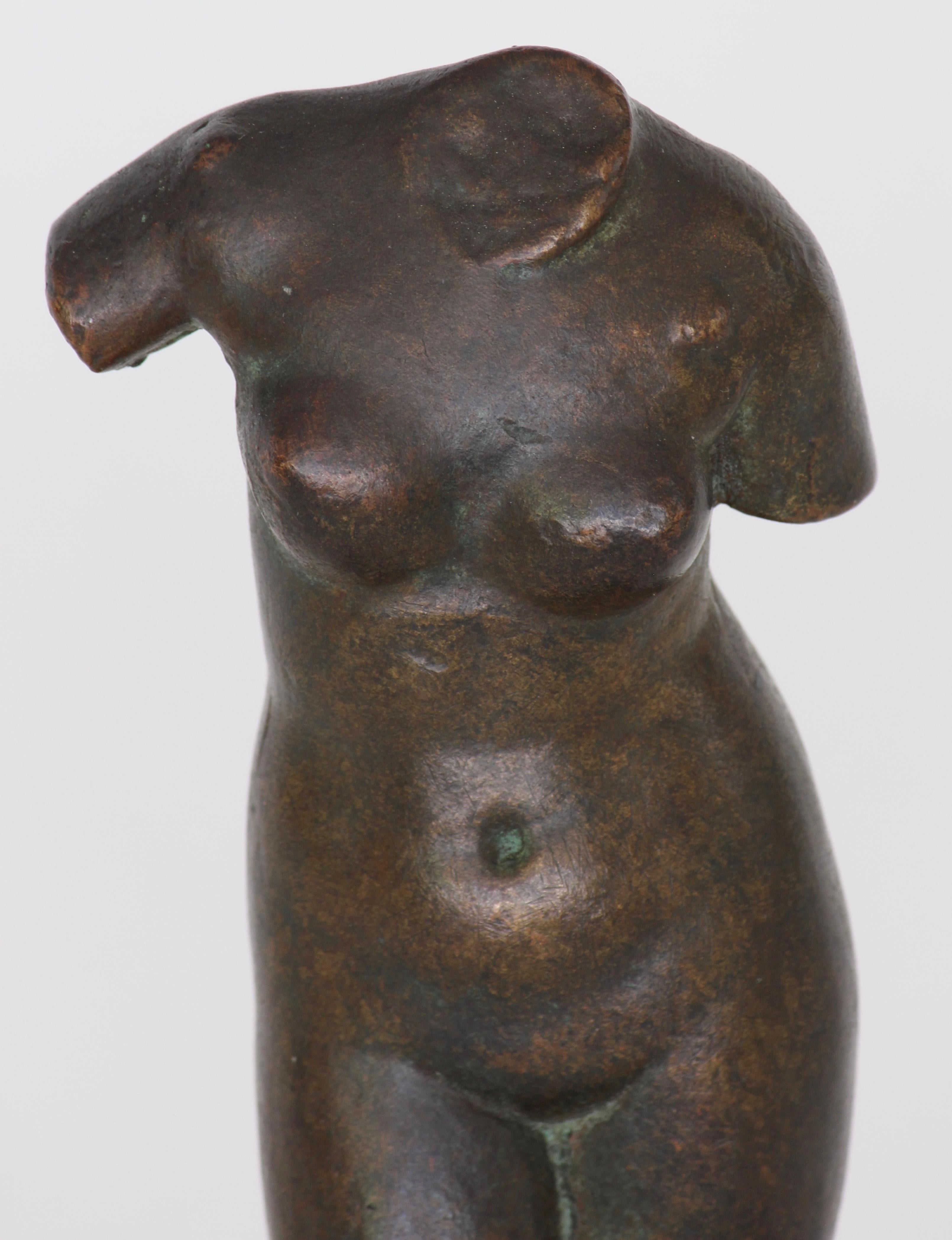 Bronze Statue of a Female Torso 2