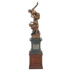 Statue d'enlèvement de la Sabine d'après Giambologna