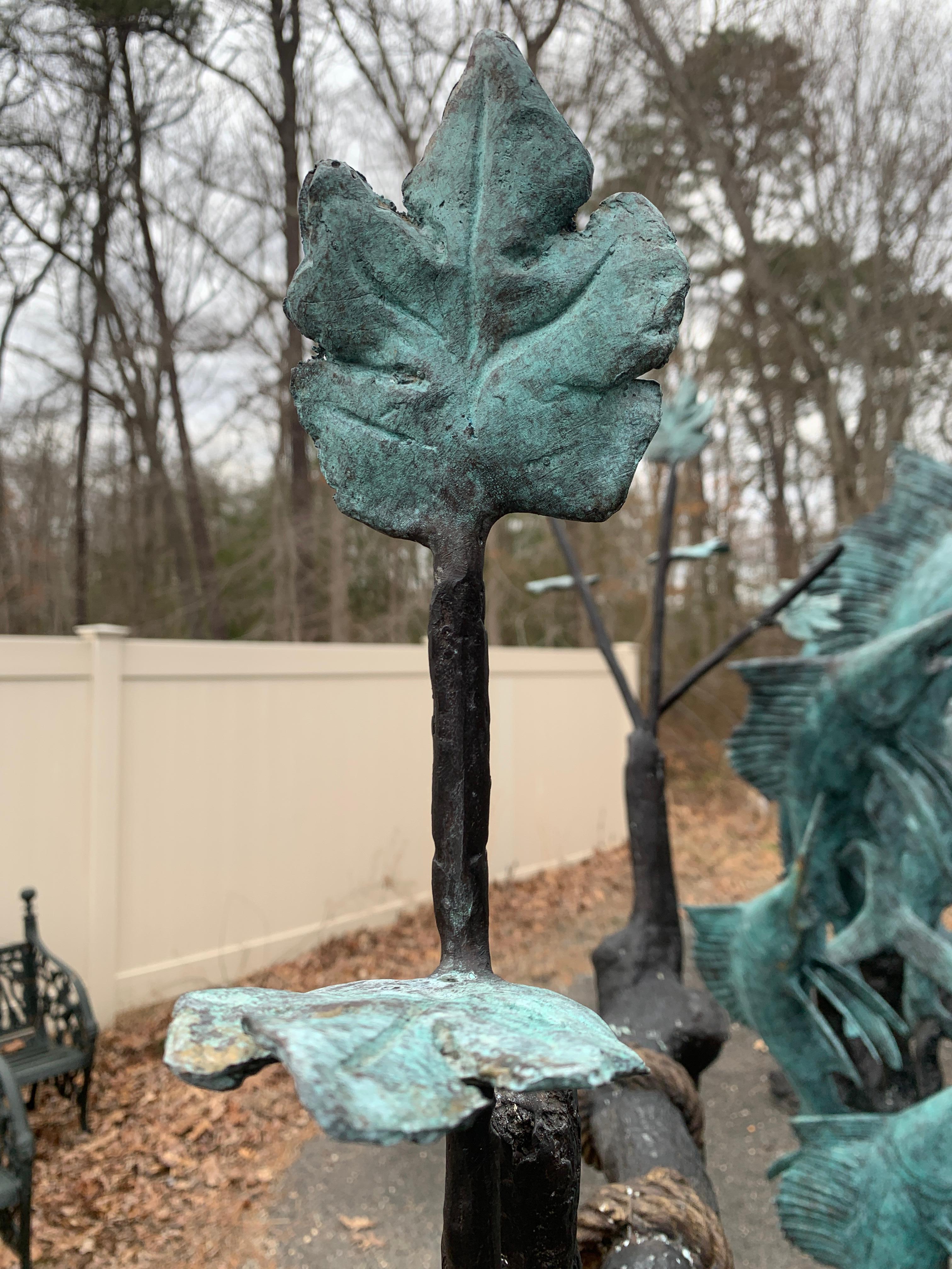 Bronze Statue of Children on Swing 2